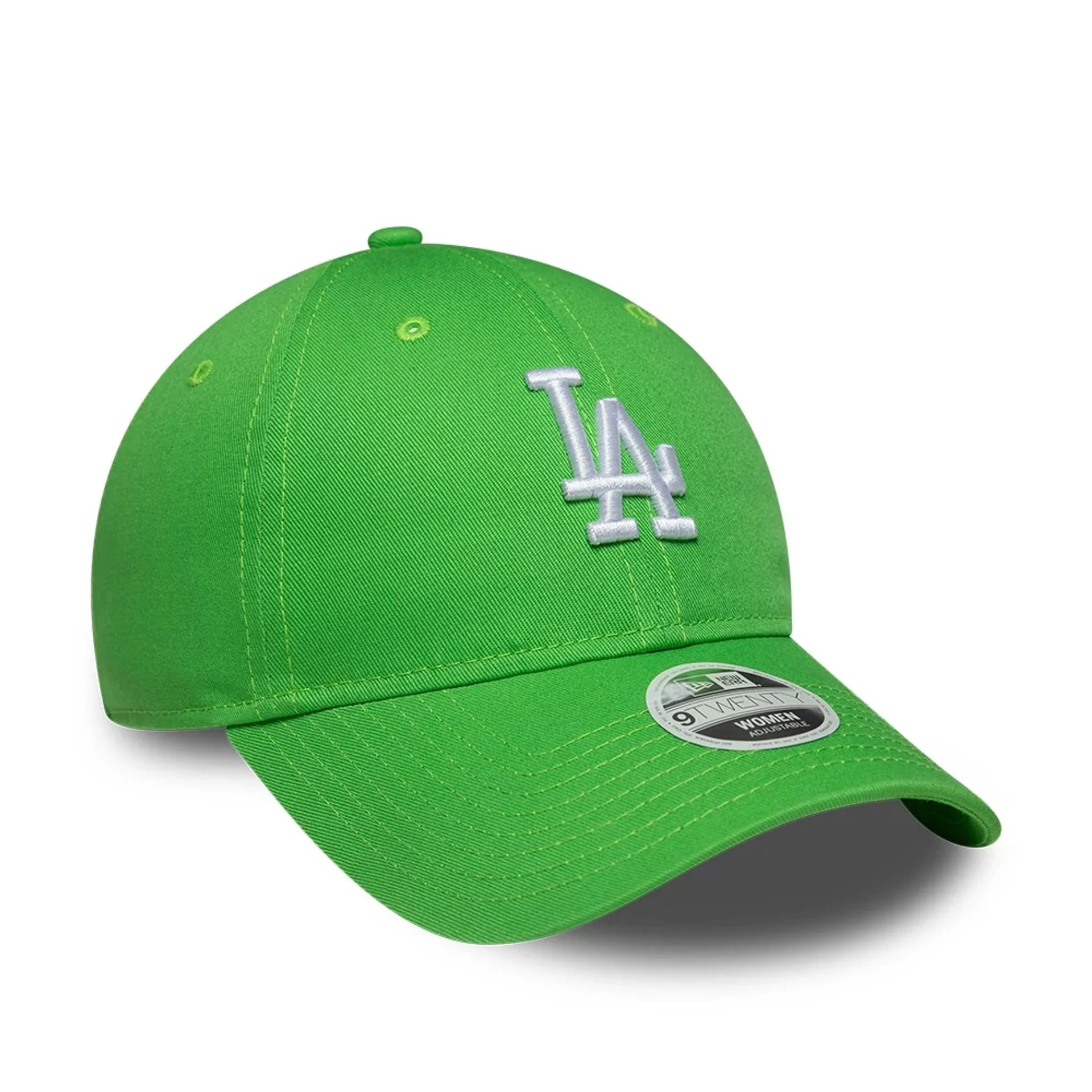 LA Dodgers Womens MLB League Essential Open Green 9TWENTY Adjustable Cap - Image 3