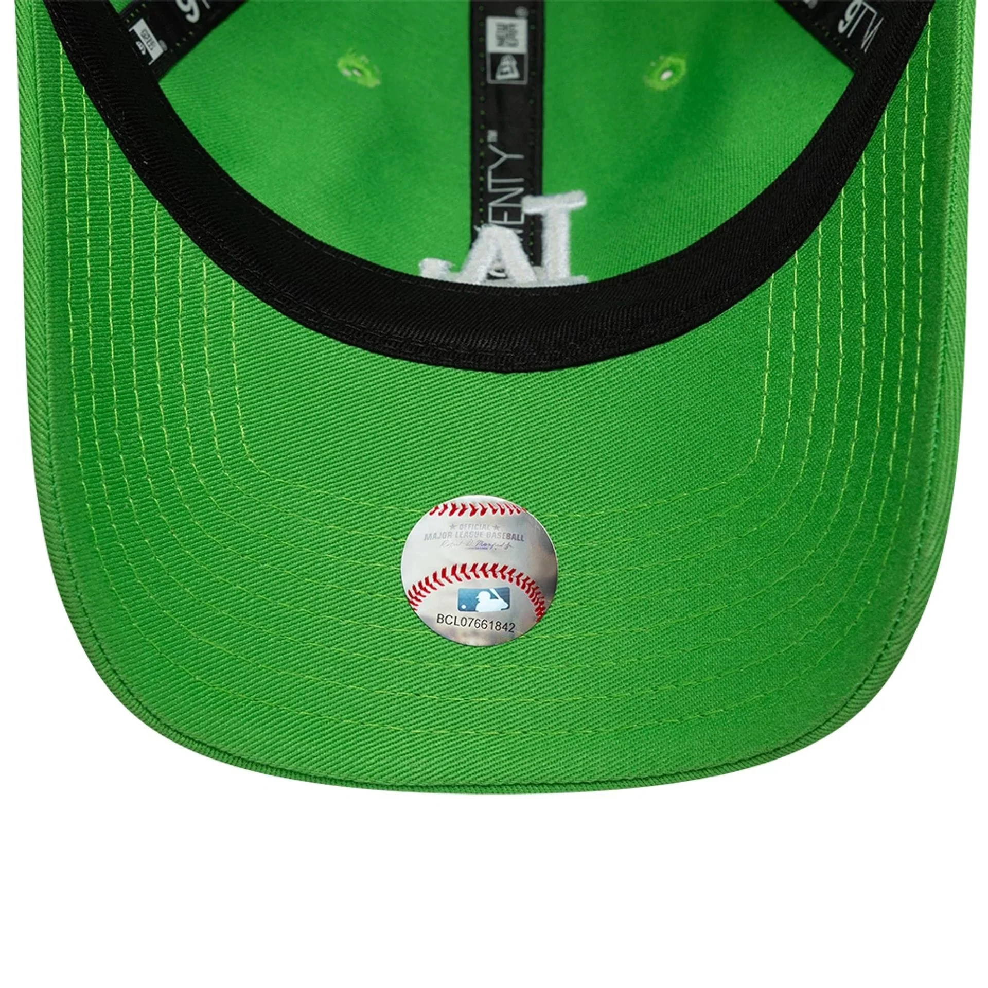 LA Dodgers Womens MLB League Essential Open Green 9TWENTY Adjustable Cap - Image 5