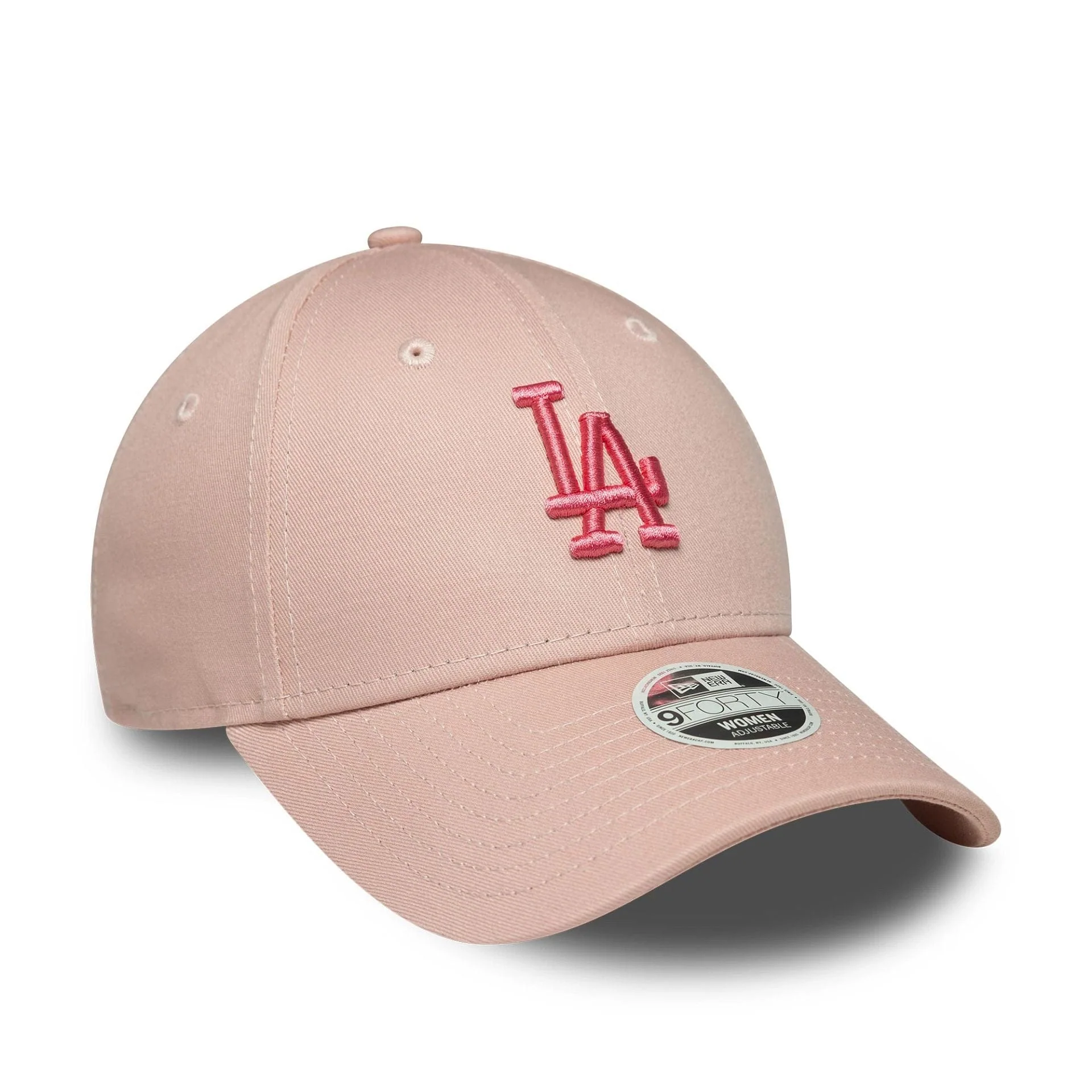 LA Dodgers Womens MLB League Essential Pastel Pink 9FORTY Adjustable Cap - Image 3