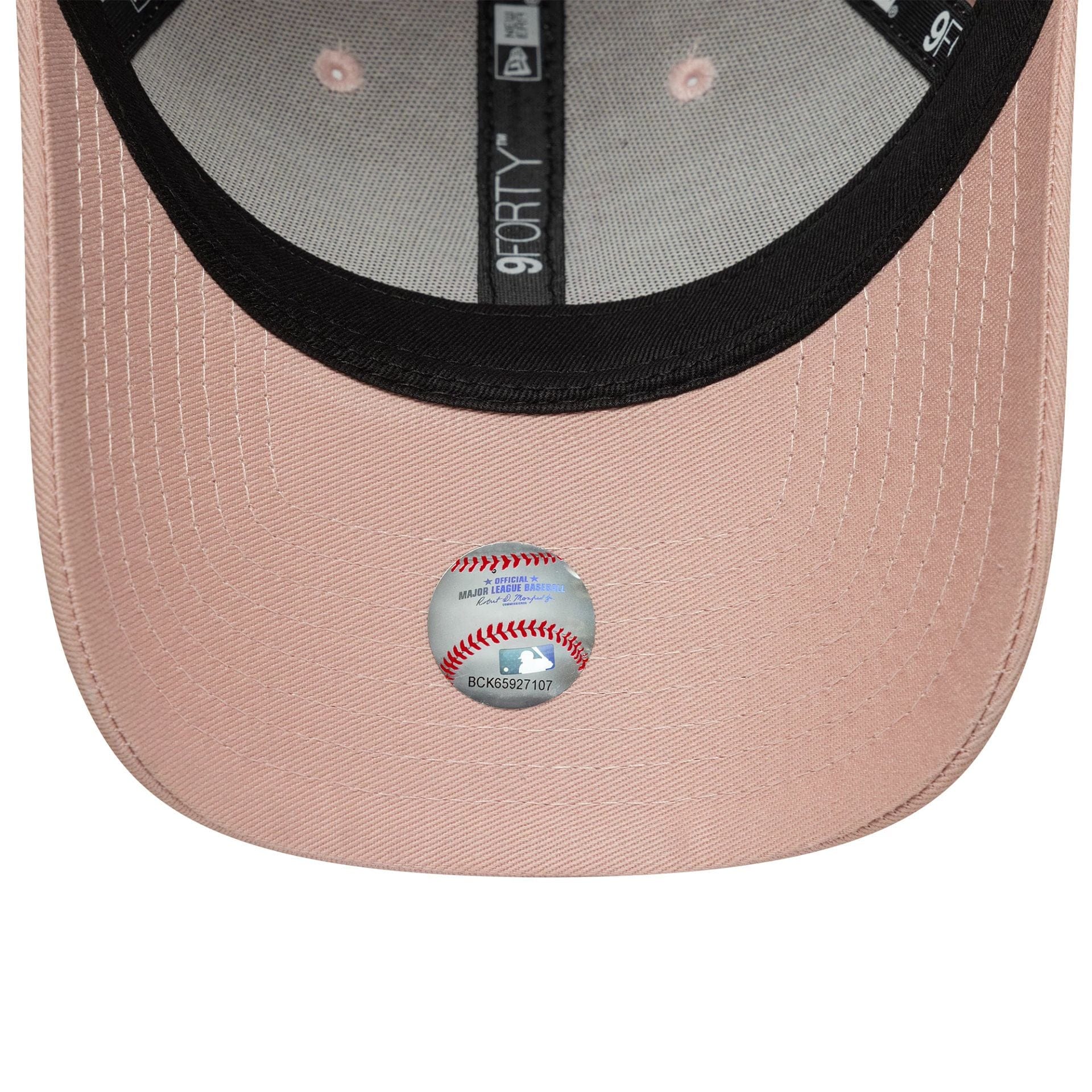 LA Dodgers Womens MLB League Essential Pastel Pink 9FORTY Adjustable Cap - Image 5