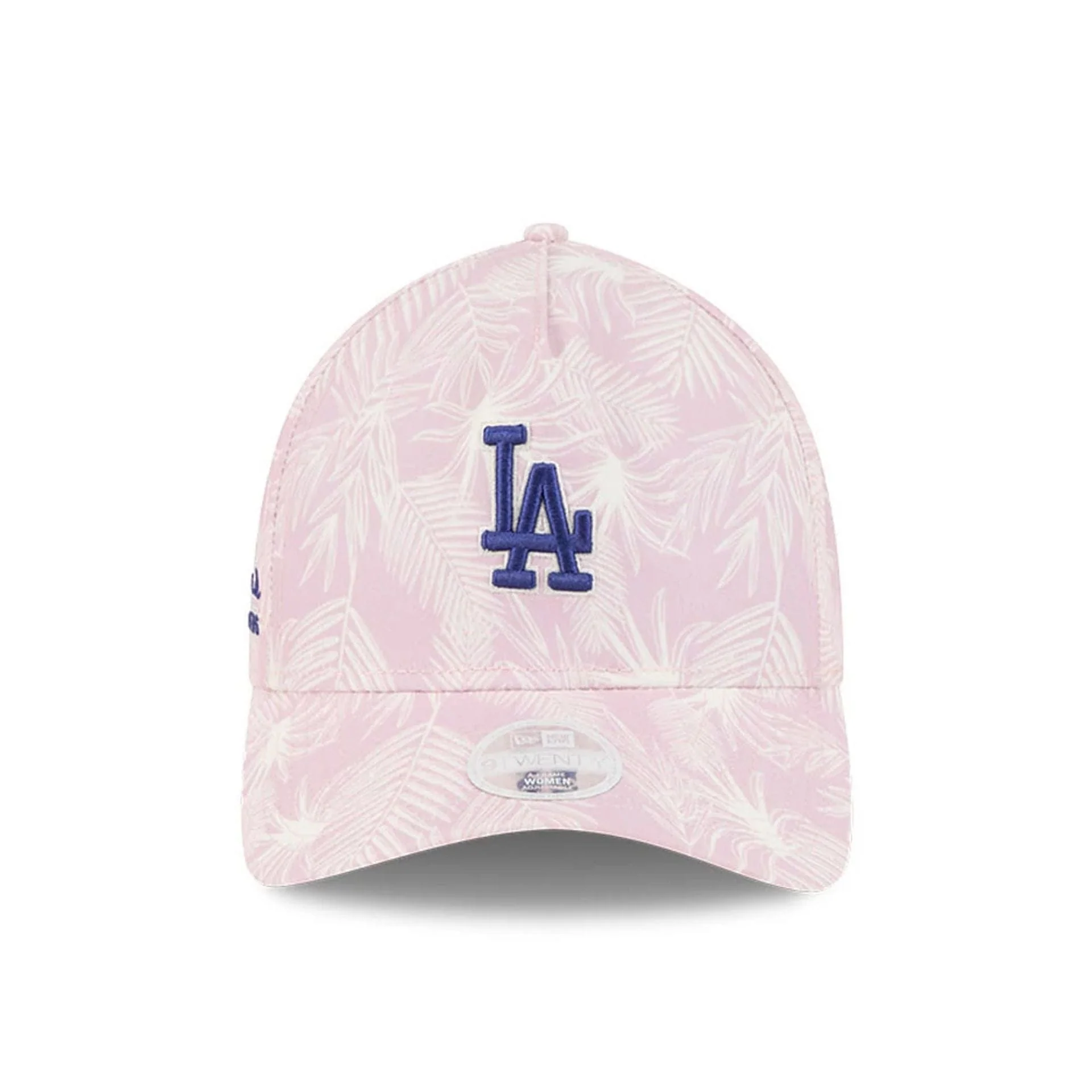 LA Dodgers Womens MLB Pastel Pastel Pink 9TWENTY A-Frame Adjustable Cap - Image 3
