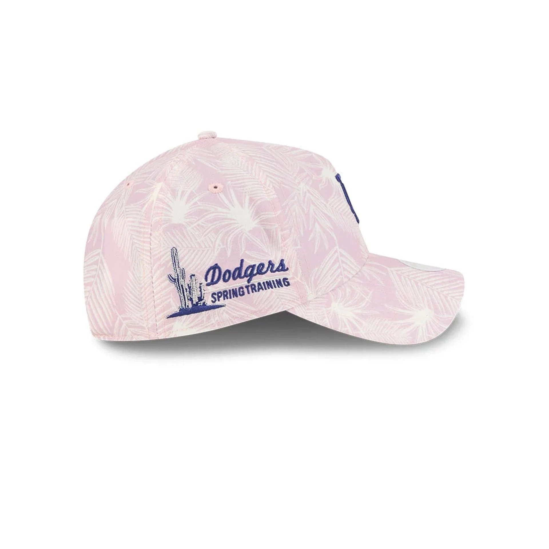 LA Dodgers Womens MLB Pastel Pastel Pink 9TWENTY A-Frame Adjustable Cap - Image 5