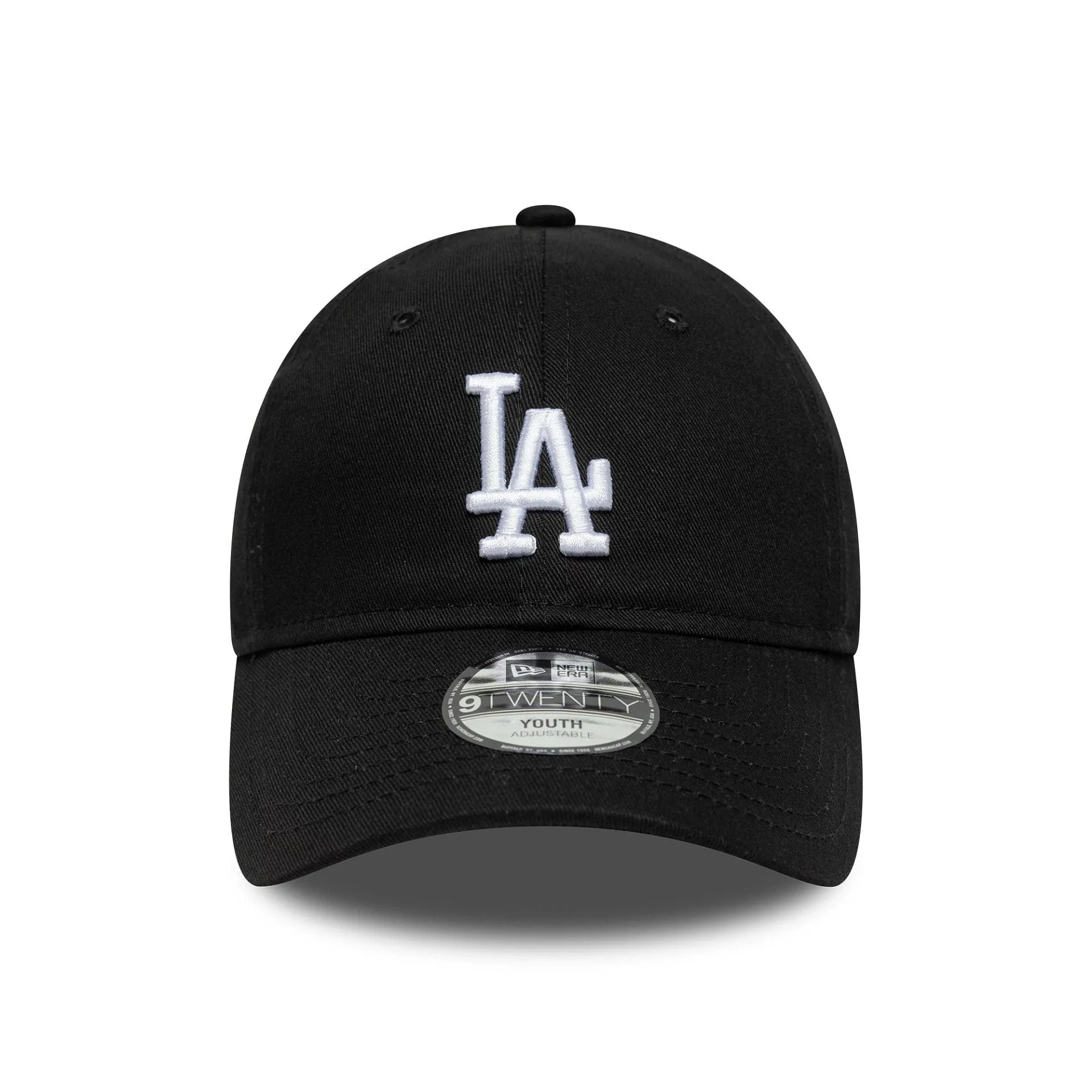 LA Dodgers Youth MLB League Essential Black 9TWENTY Cap - Image 2