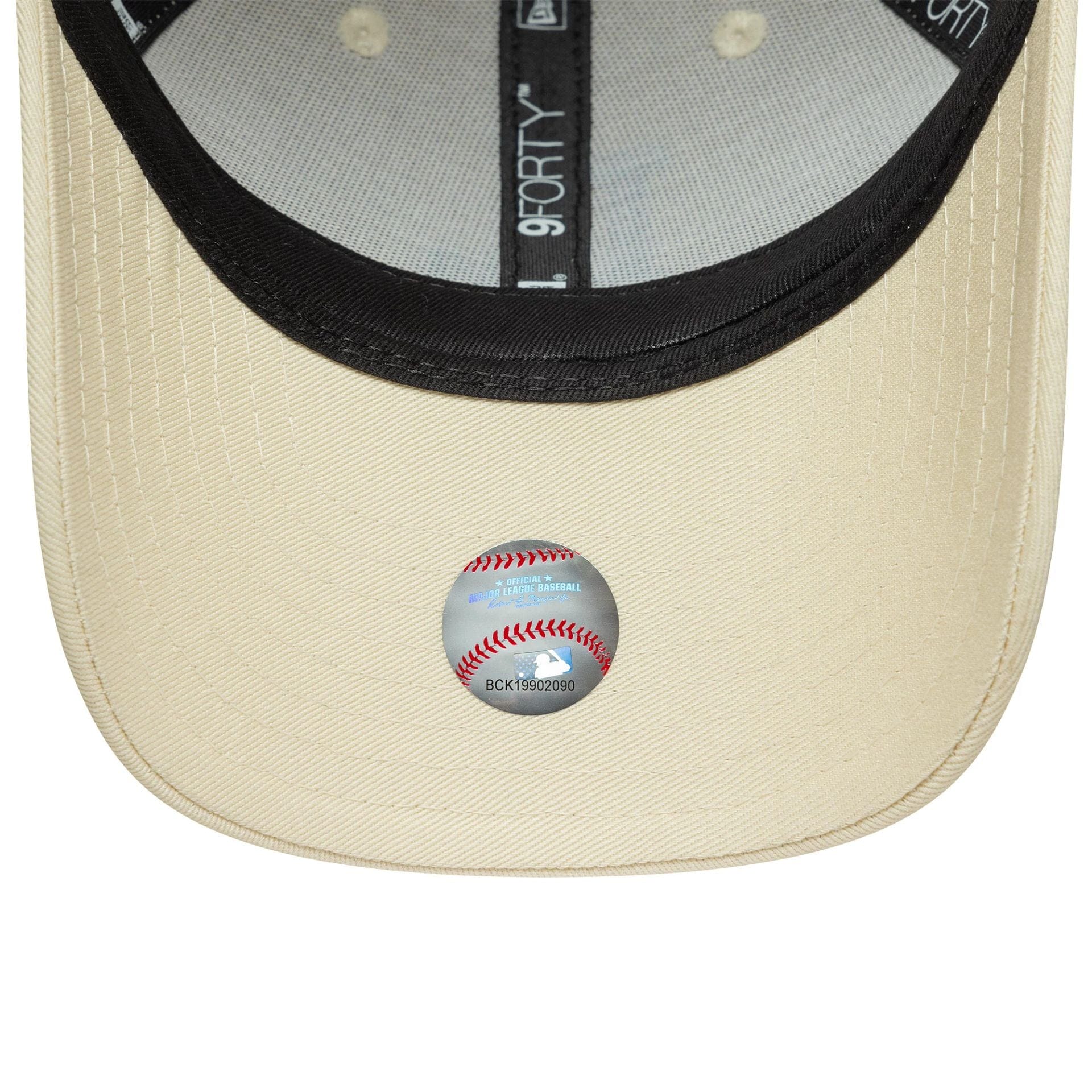 LA Dodgers Youth MLB Metallic Cream 9FORTY Adjustable Cap - Image 5