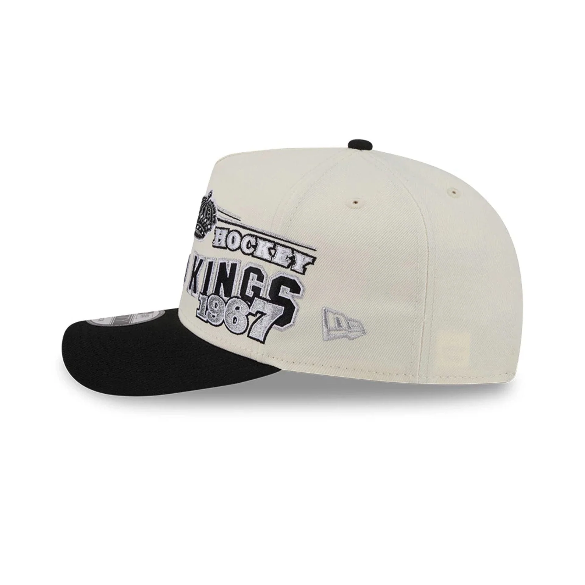 LA Kings NHL Classic White 9FIFTY A-Frame Snapback Adjustable Cap - Image 5