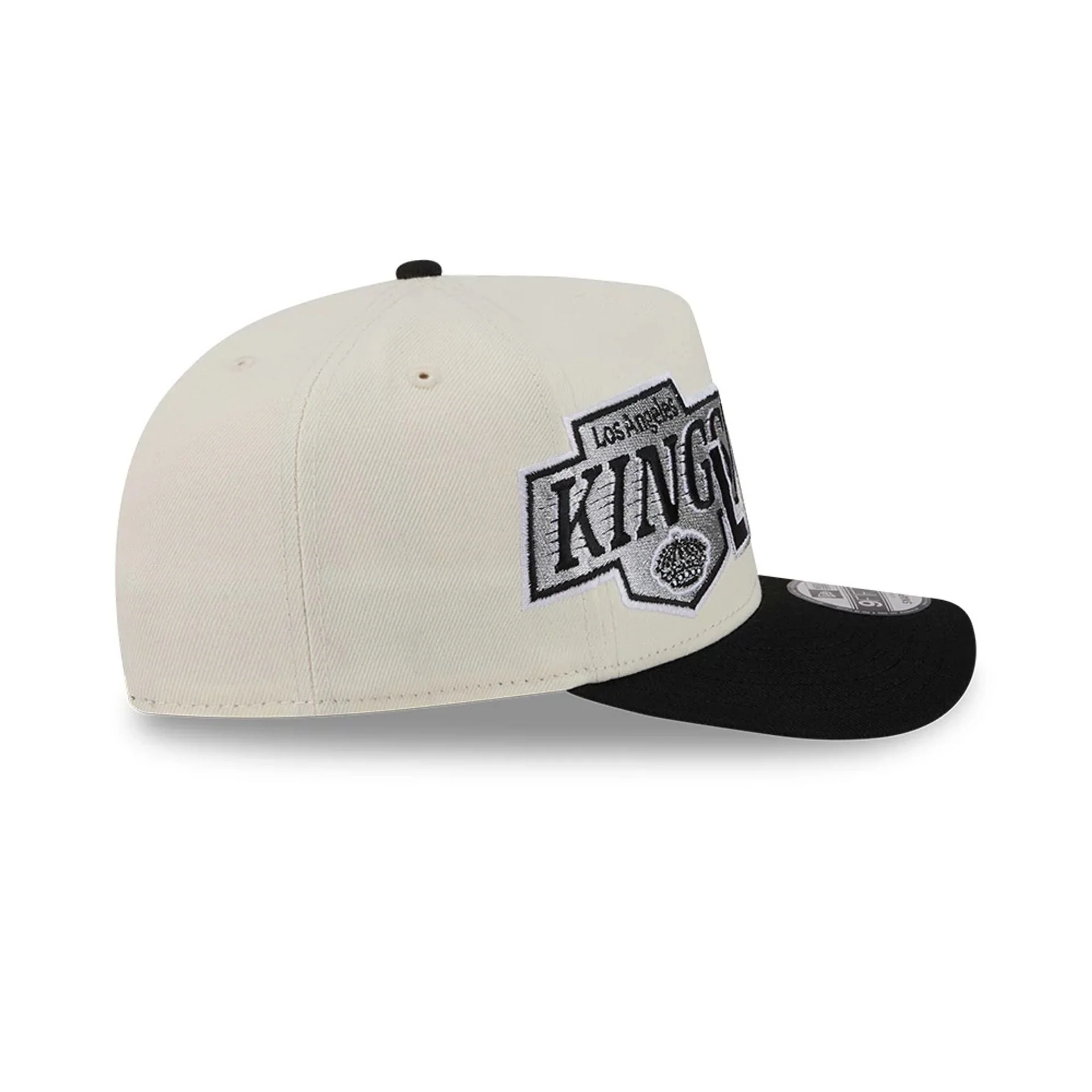 LA Kings NHL Classic White 9FIFTY A-Frame Snapback Adjustable Cap - Image 6