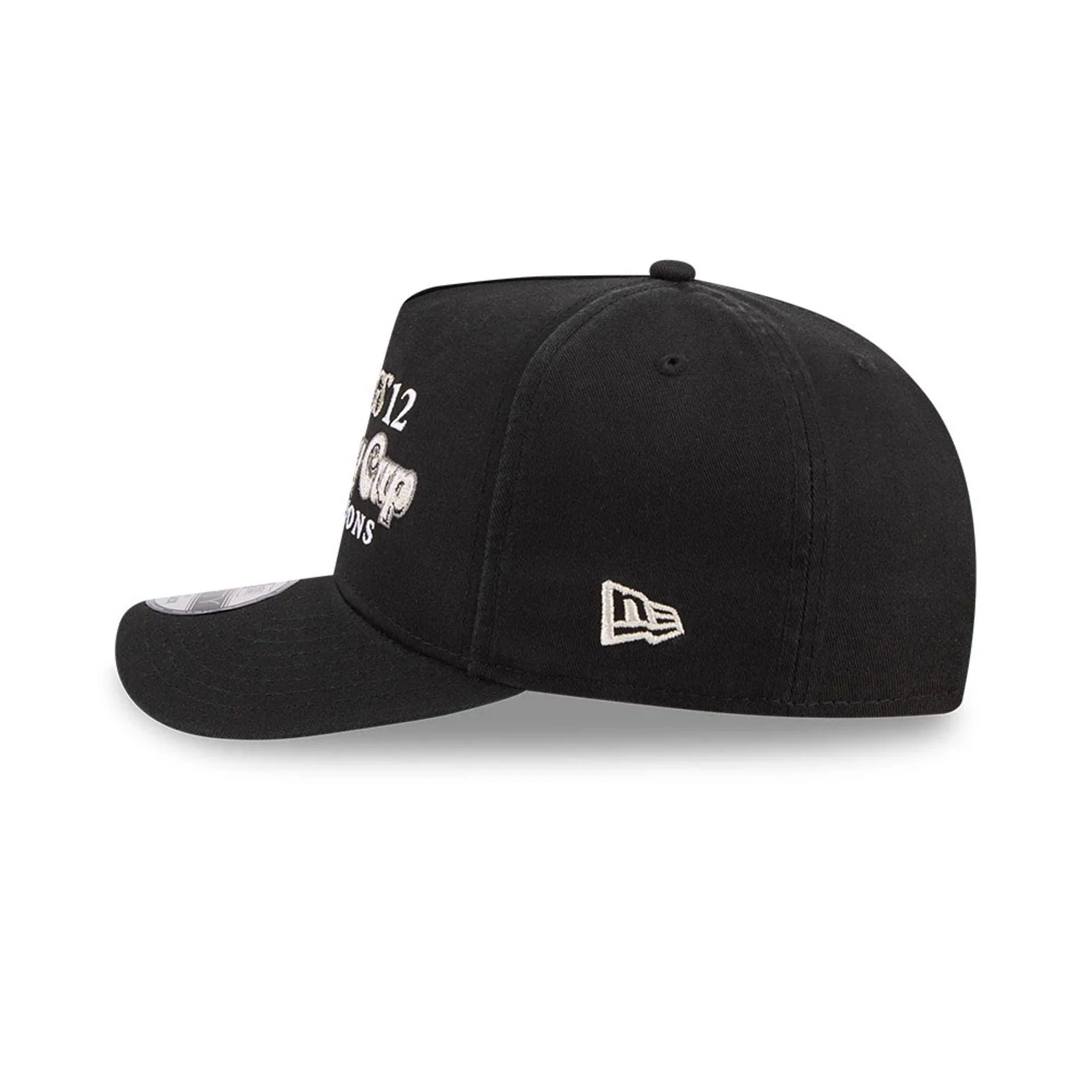LA Kings NHL Historic Black 9FIFTY A-Frame Snapback Adjustable Cap - Image 6