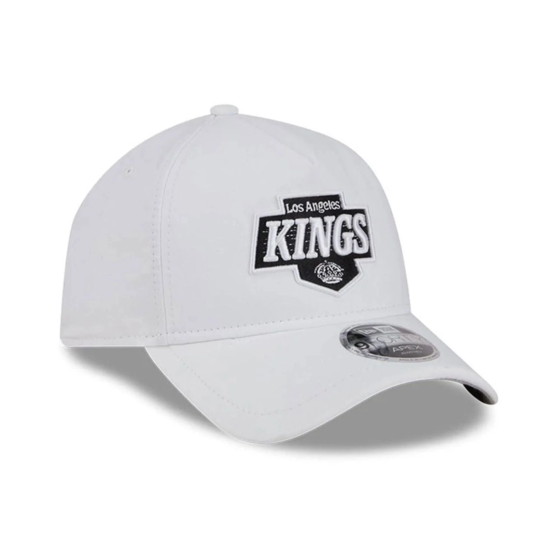 LA Kings NHL Quickstrike White 9FORTY Apex Adjustable Cap - Image 3