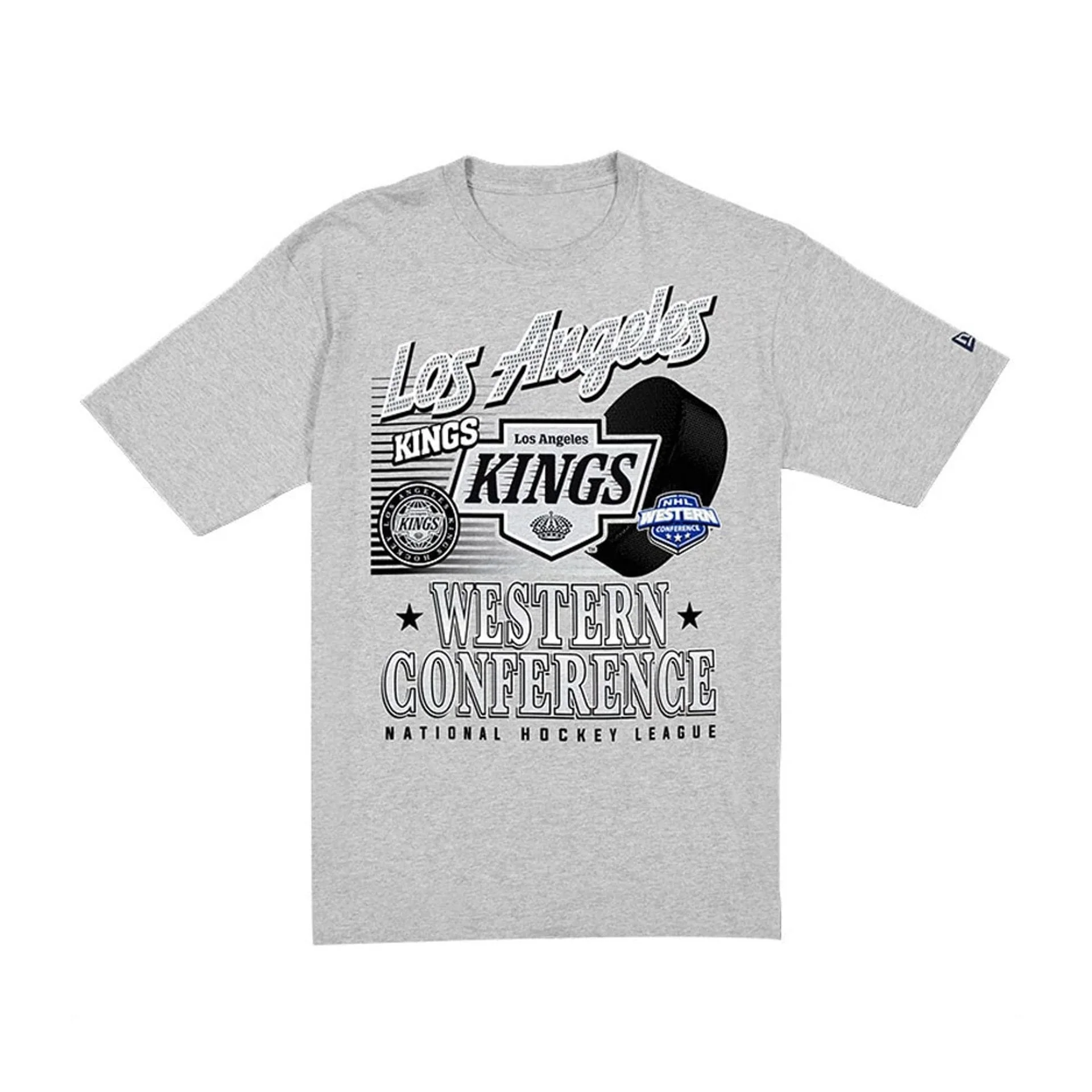 LA Kings NHL Sport Classic Grey T-Shirt - Image 6