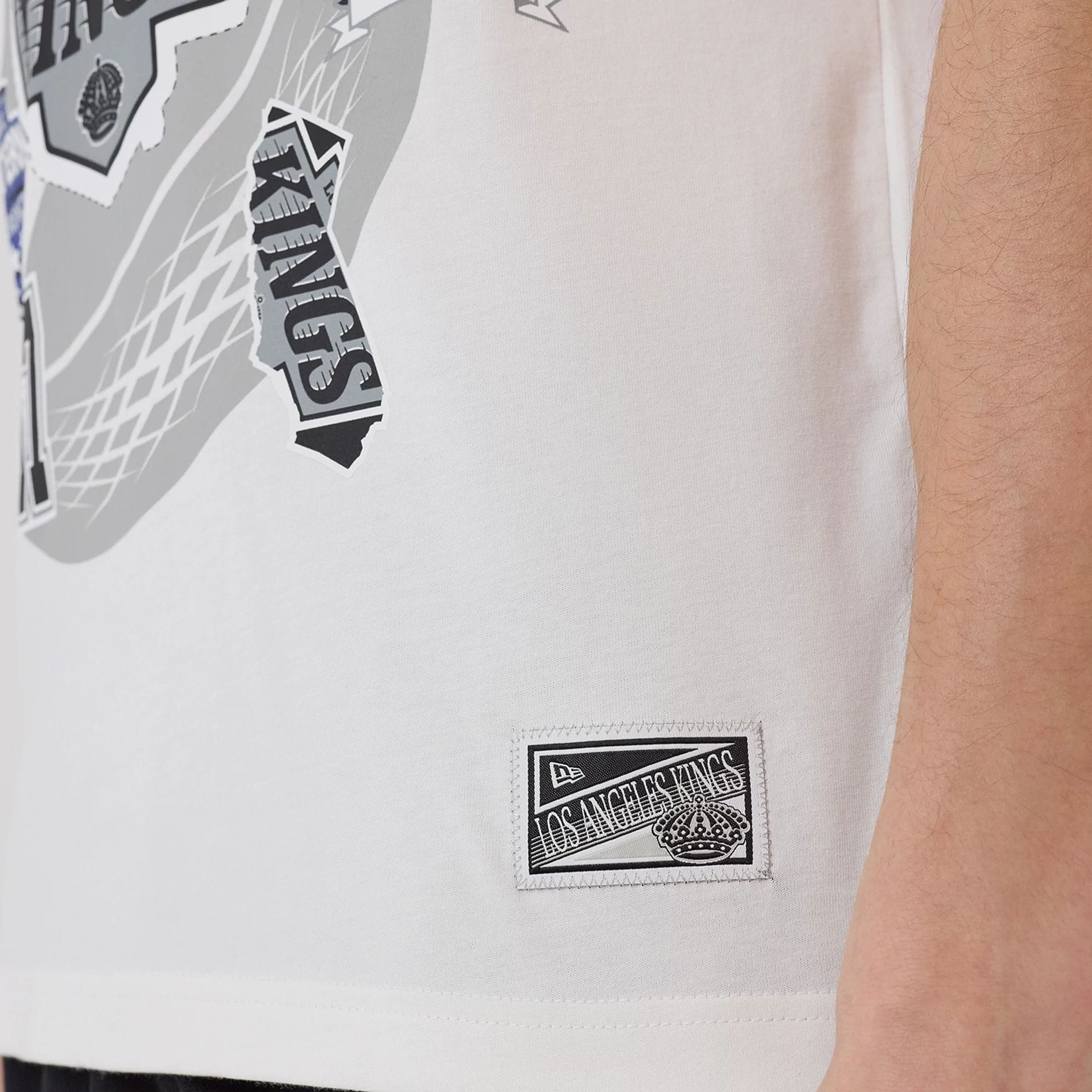 LA Kings NHL Sport Classic White T-Shirt - Image 4