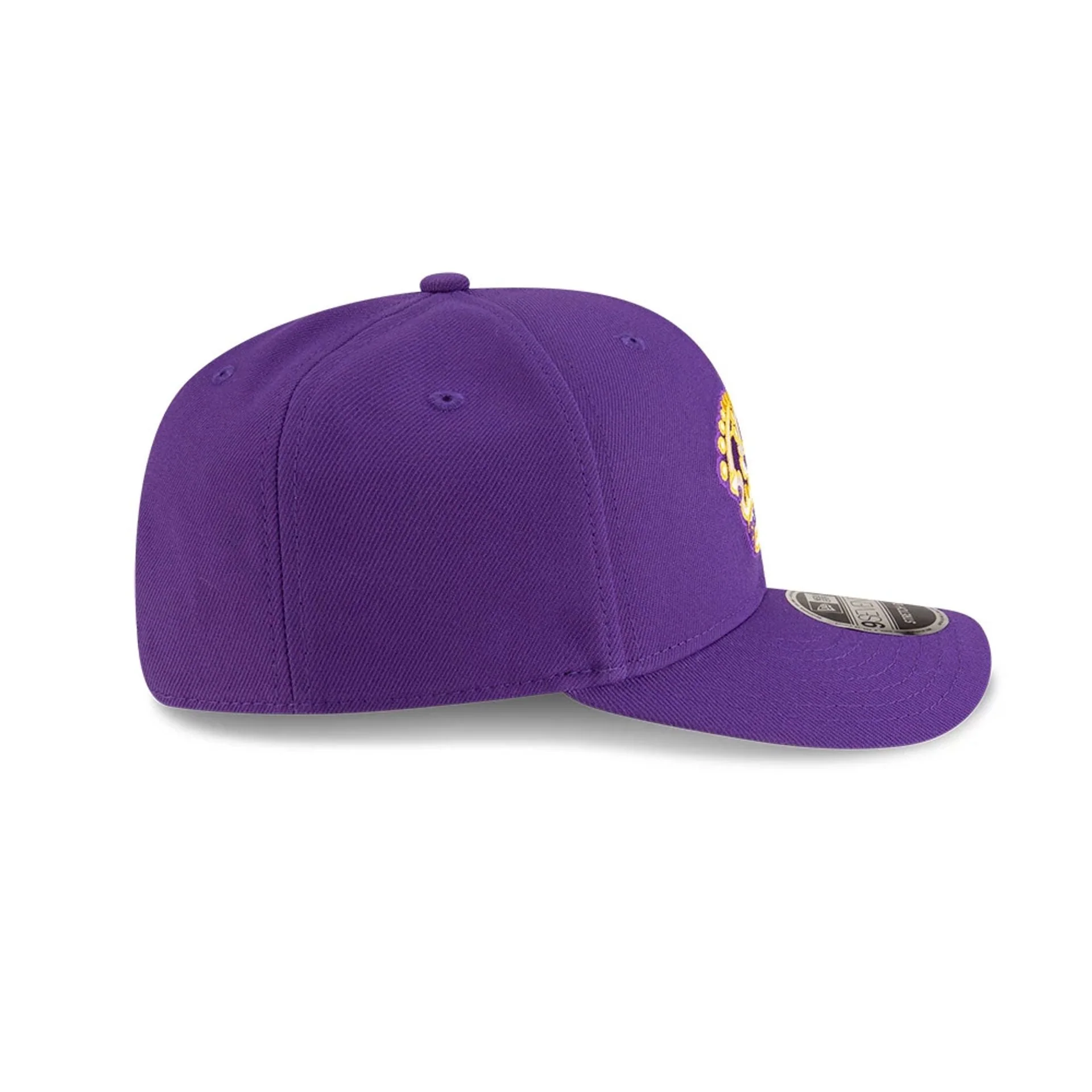LA Kings NHL Team Purple 9SEVENTY Stretch Snap Adjustable Cap - Image 6