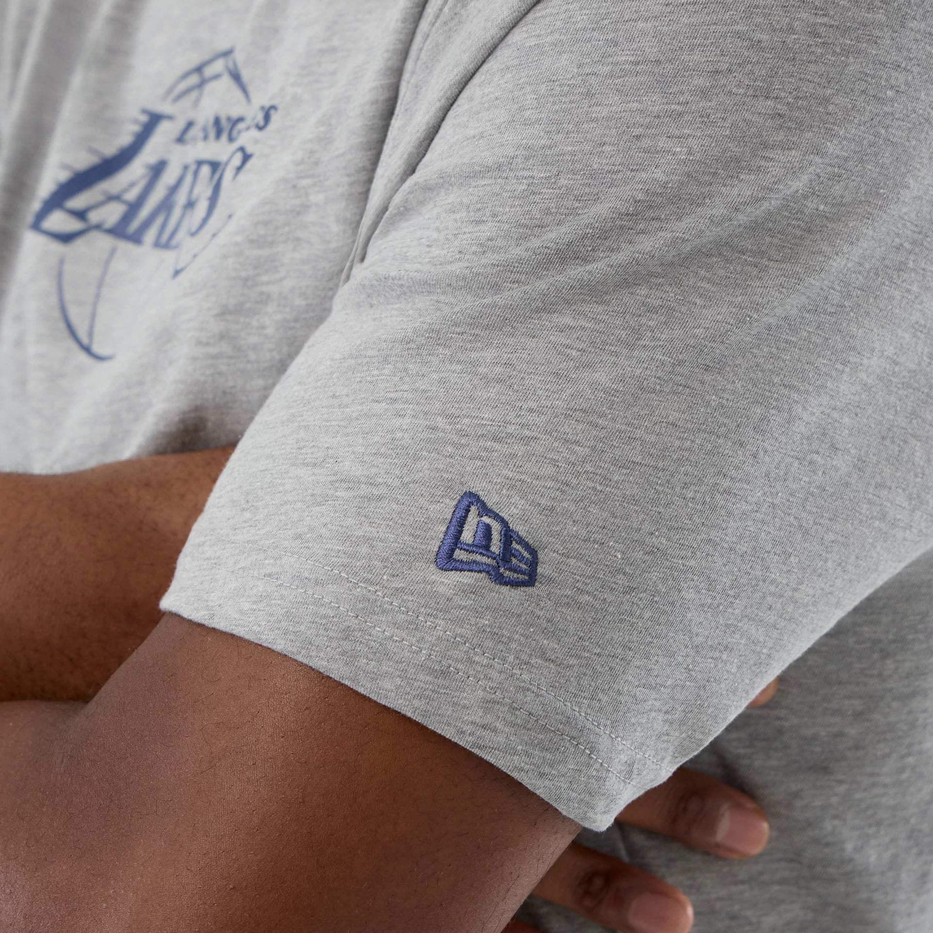 LA Lakers NBA Back To School Grey T-Shirt - Image 5