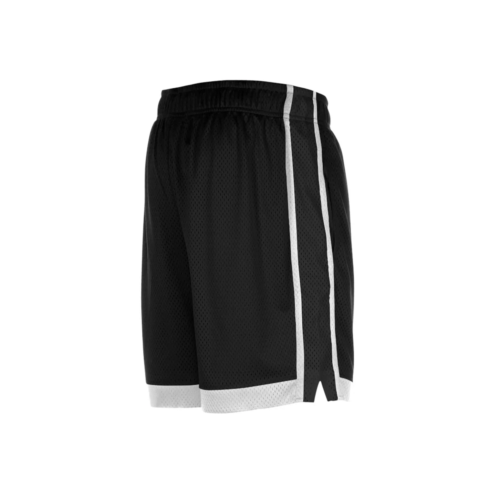LA Lakers NBA Black Mesh Shorts - Image 3