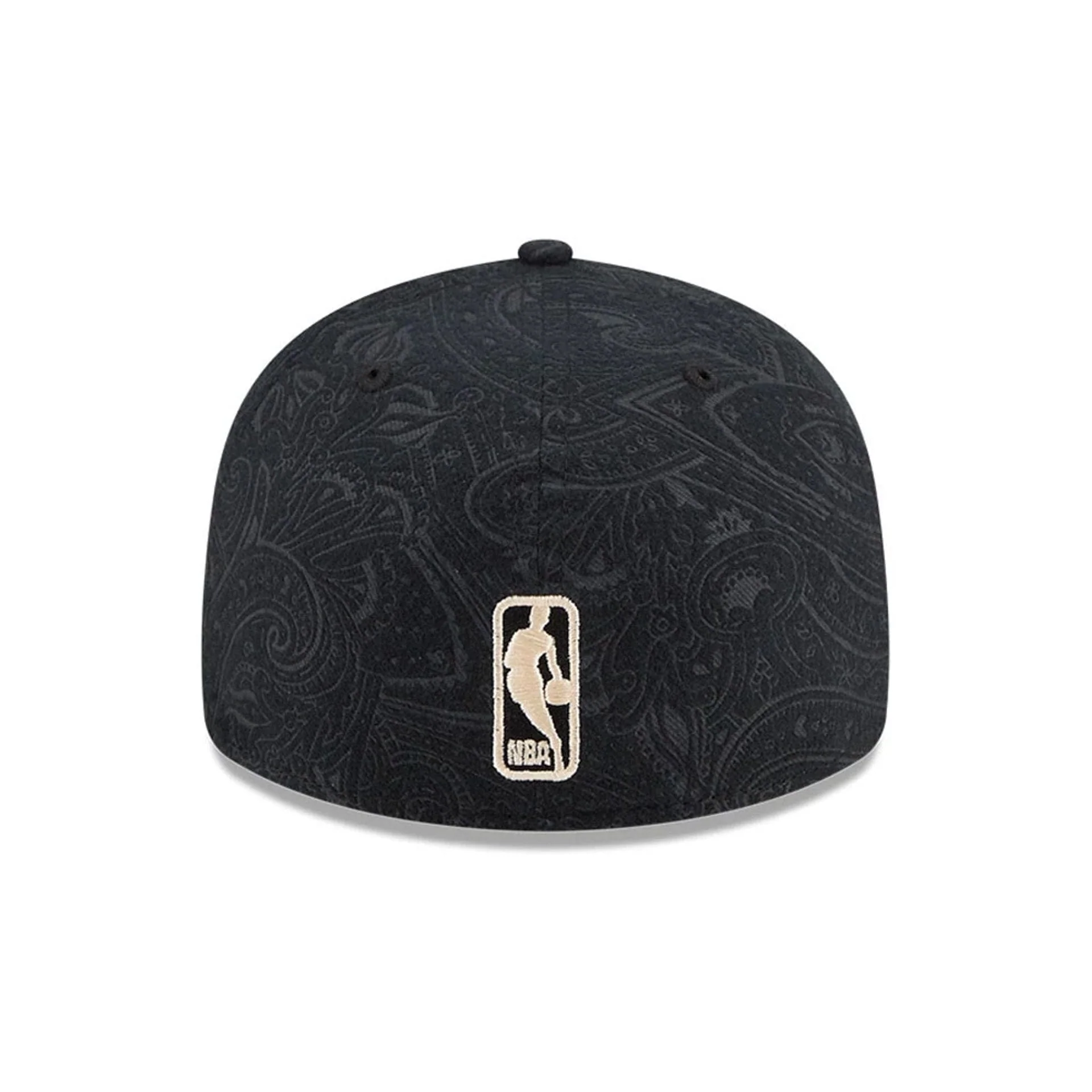 LA Lakers NBA Brushed Cotton Black 59FIFTY Fitted Cap - Image 7