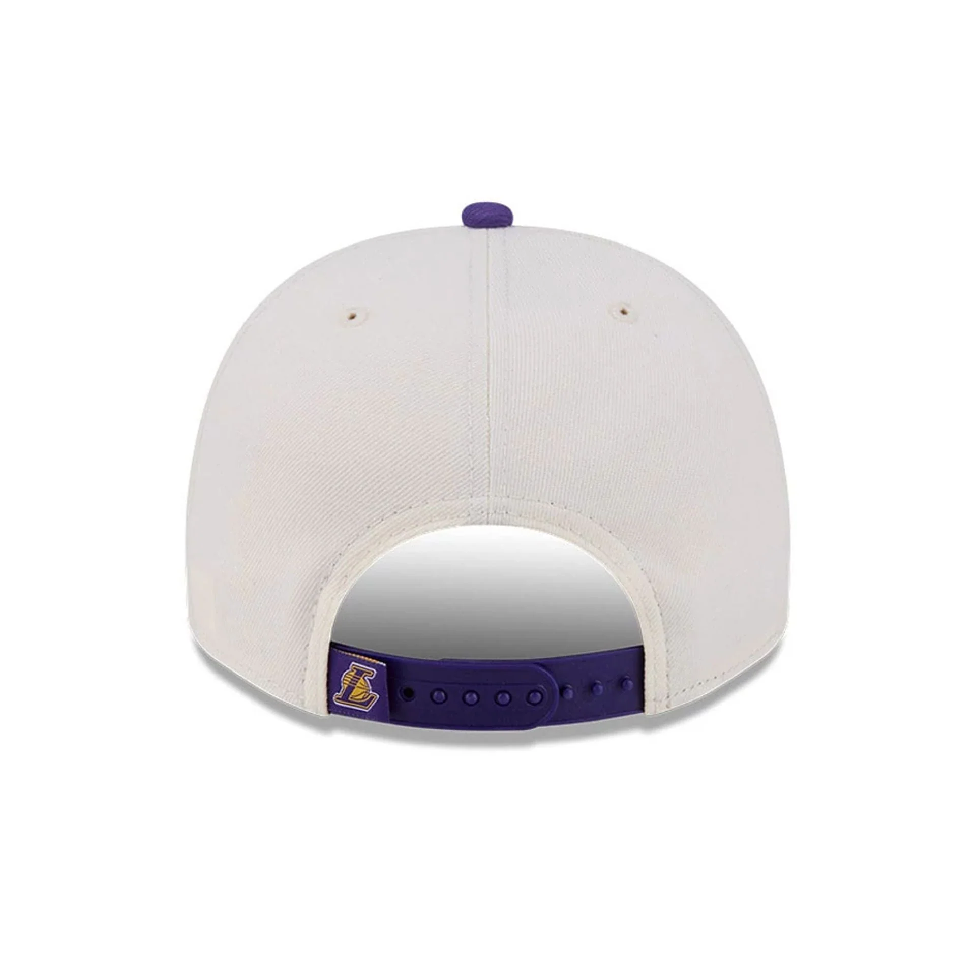 LA Lakers NBA Classic White 9FIFTY A-Frame Snapback Adjustable Cap - Image 7