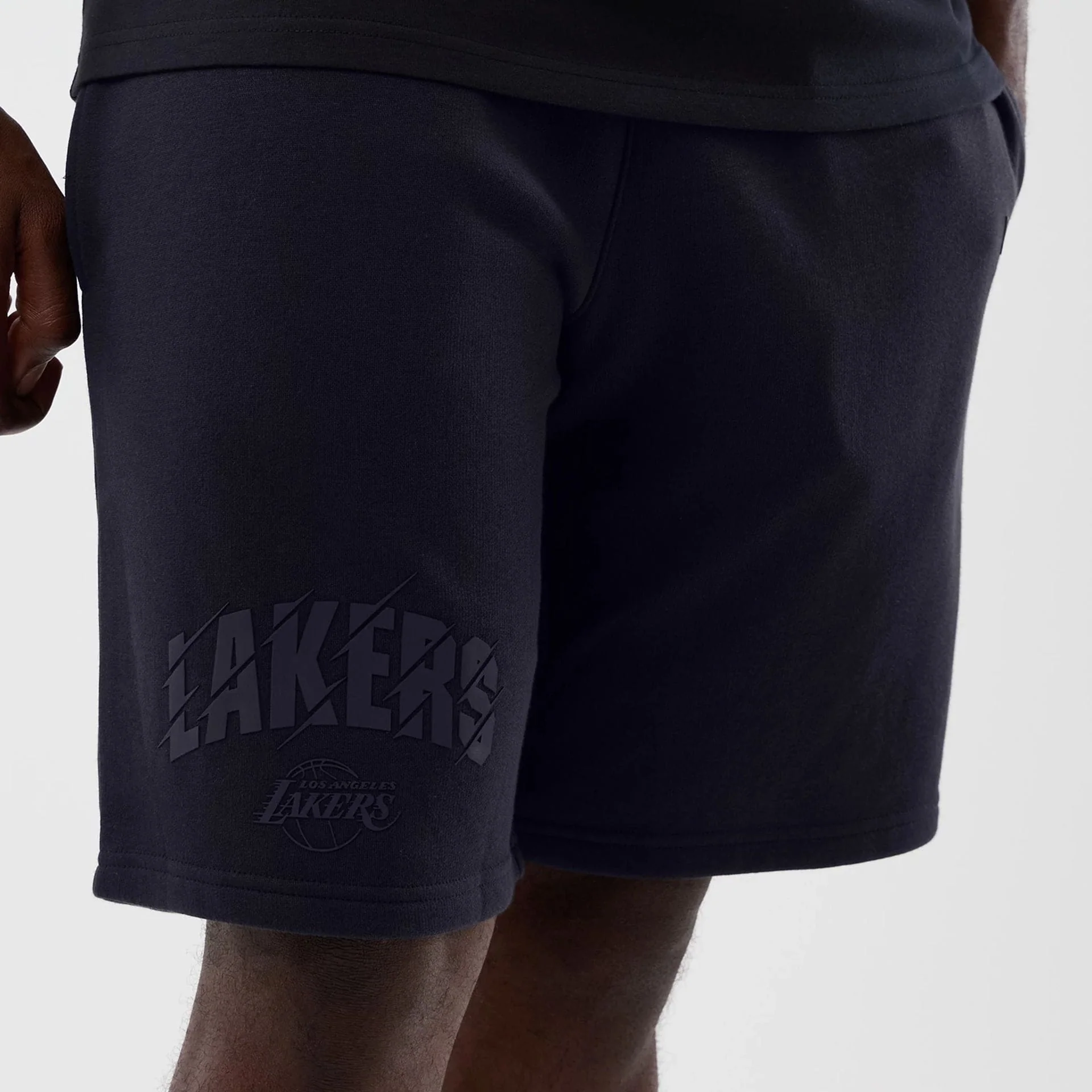 LA Lakers NBA Core Plus Navy Shorts - Image 3