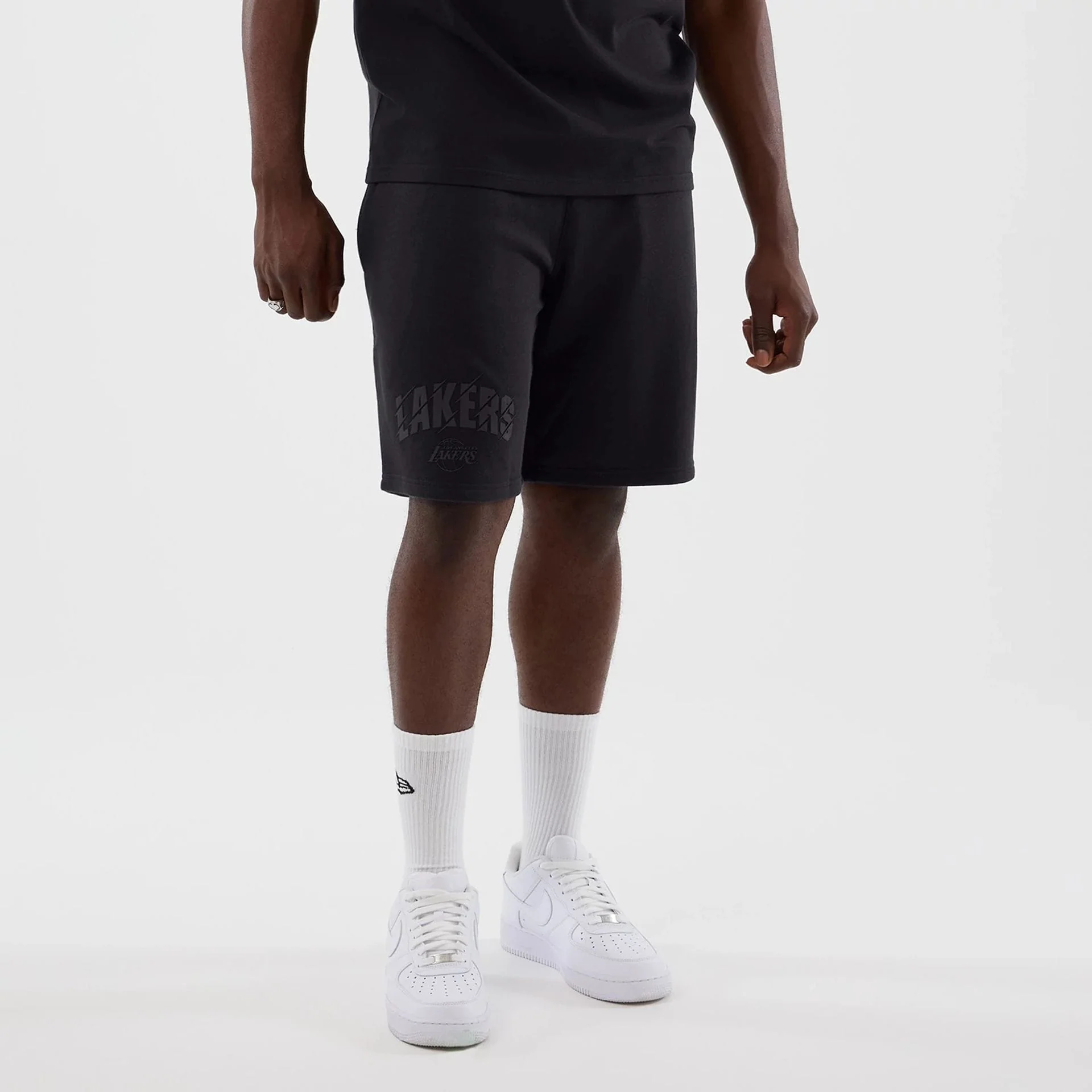 LA Lakers NBA Core Plus Navy Shorts - Image 7