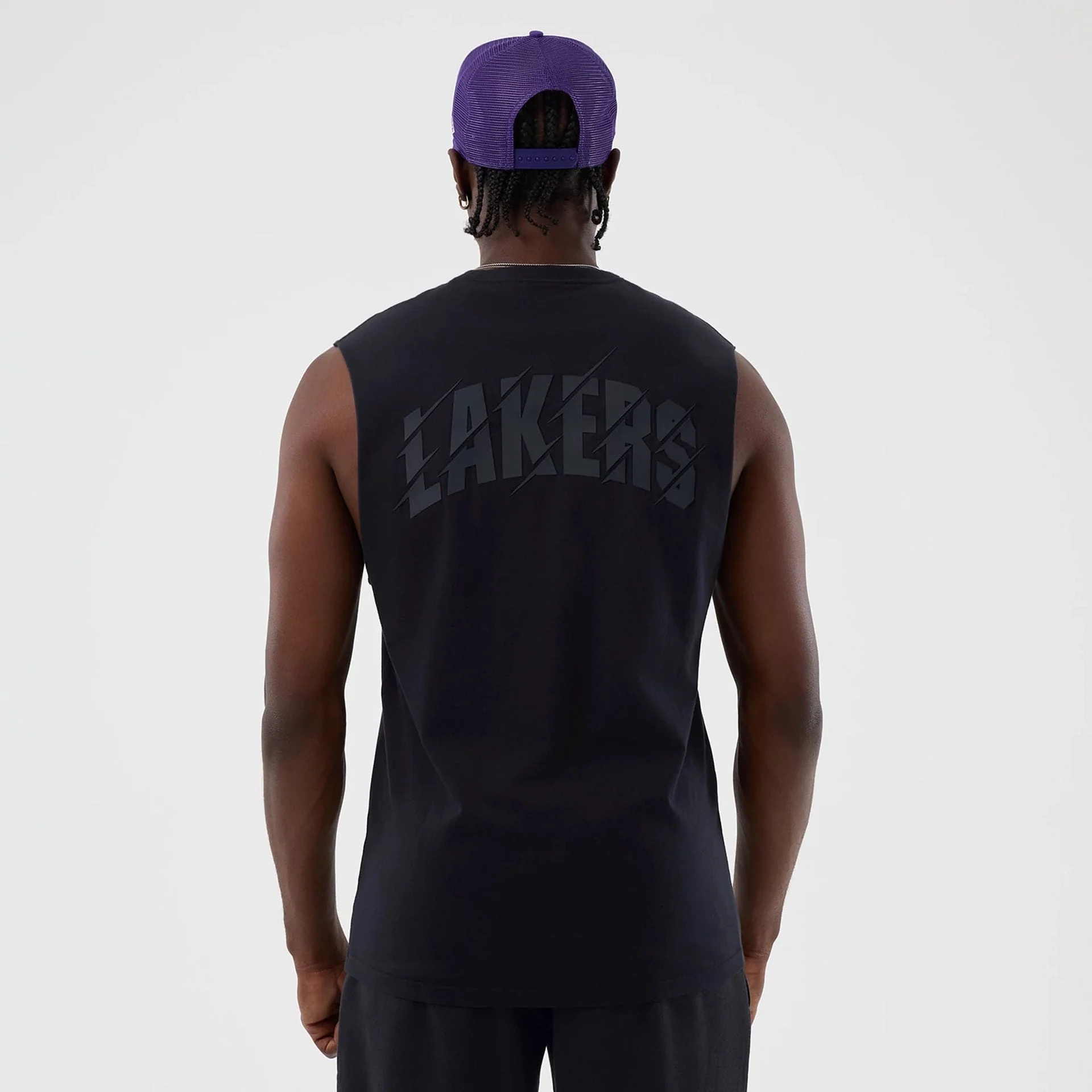 LA Lakers NBA Core Plus Navy Vest - Image 2