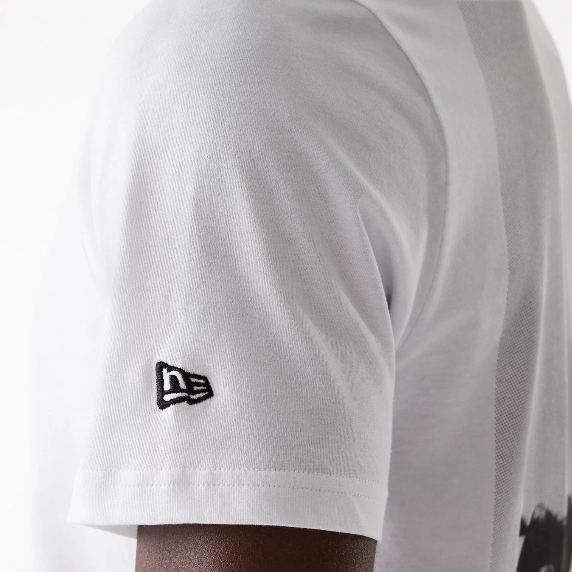 LA Lakers NBA Court Graphic White T-Shirt - Image 6
