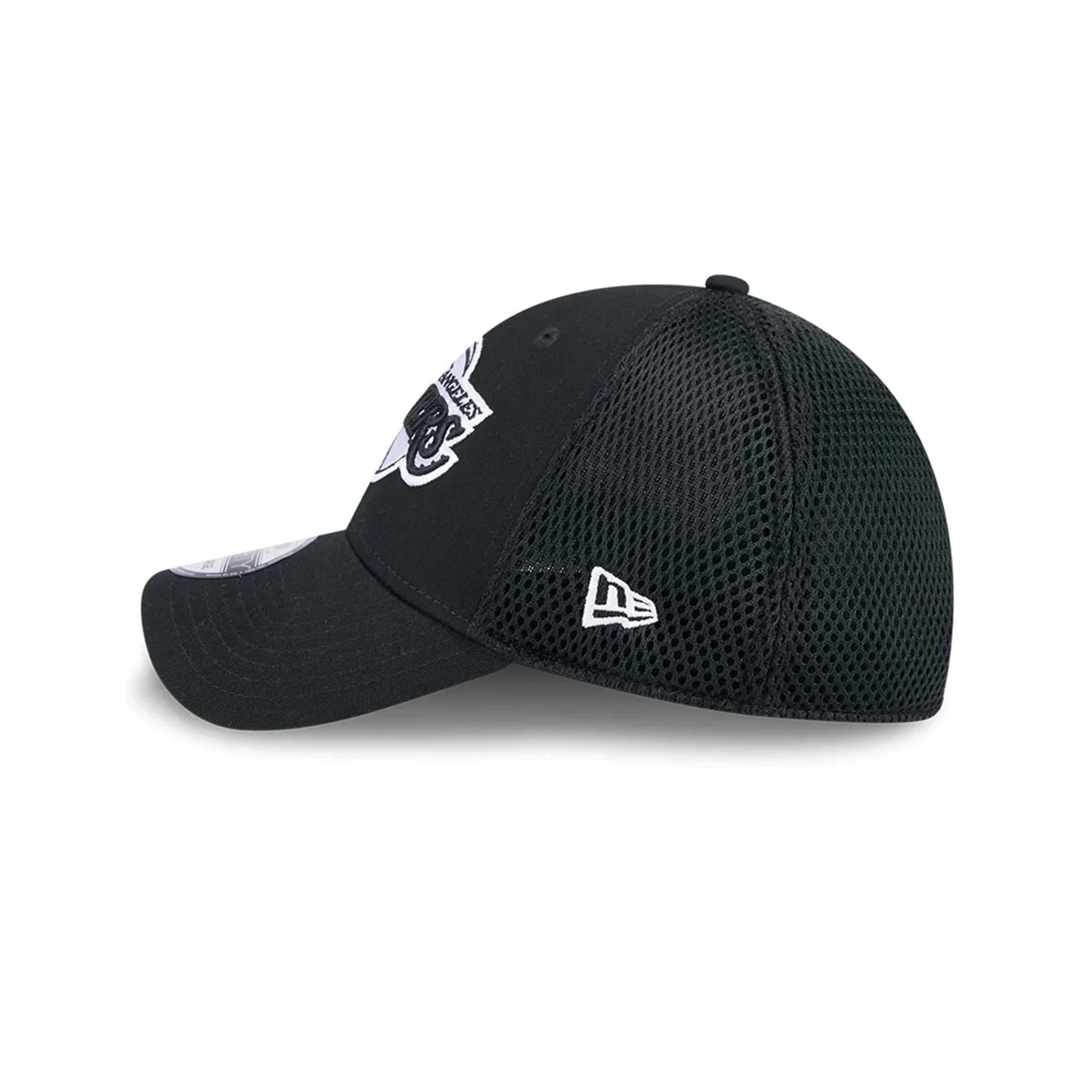 LA Lakers NBA Evergreen Neo Black 39THIRTY Stretch Fit Cap - Image 6
