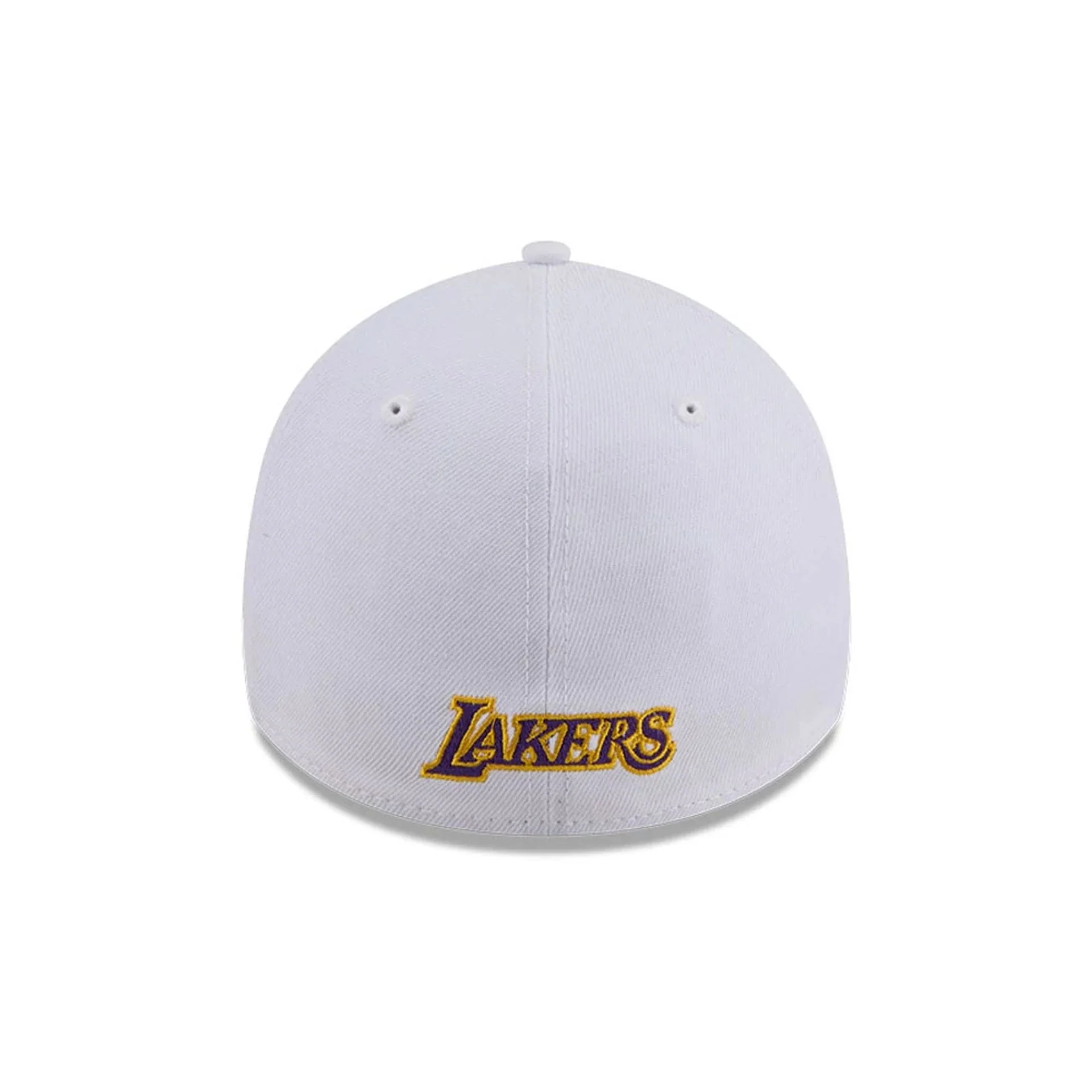 LA Lakers NBA Evergreen White 39THIRTY Stretch Fit Cap - Image 3