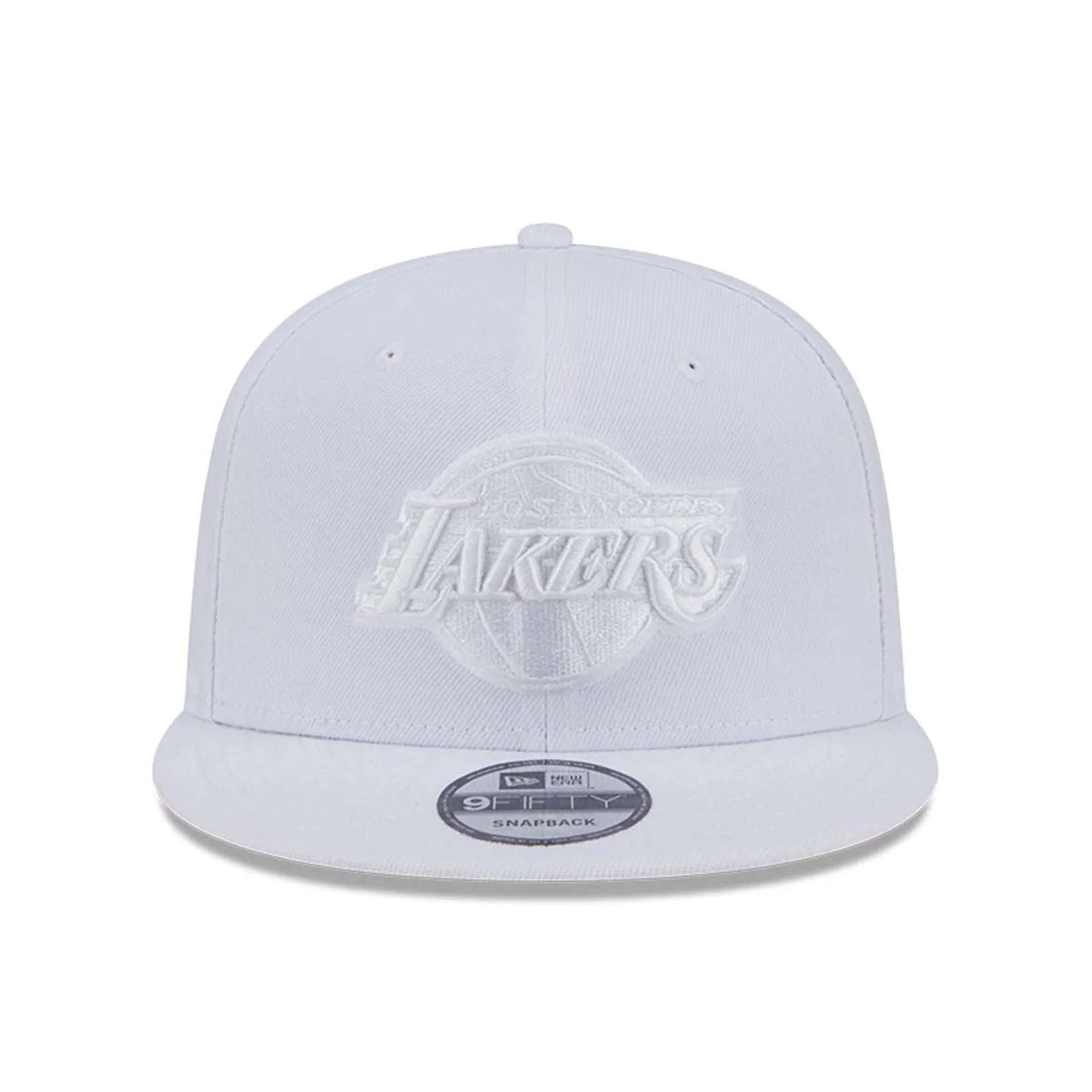 LA Lakers NBA Evergreen White 9FIFTY Snapback Adjustable Cap - Image 3
