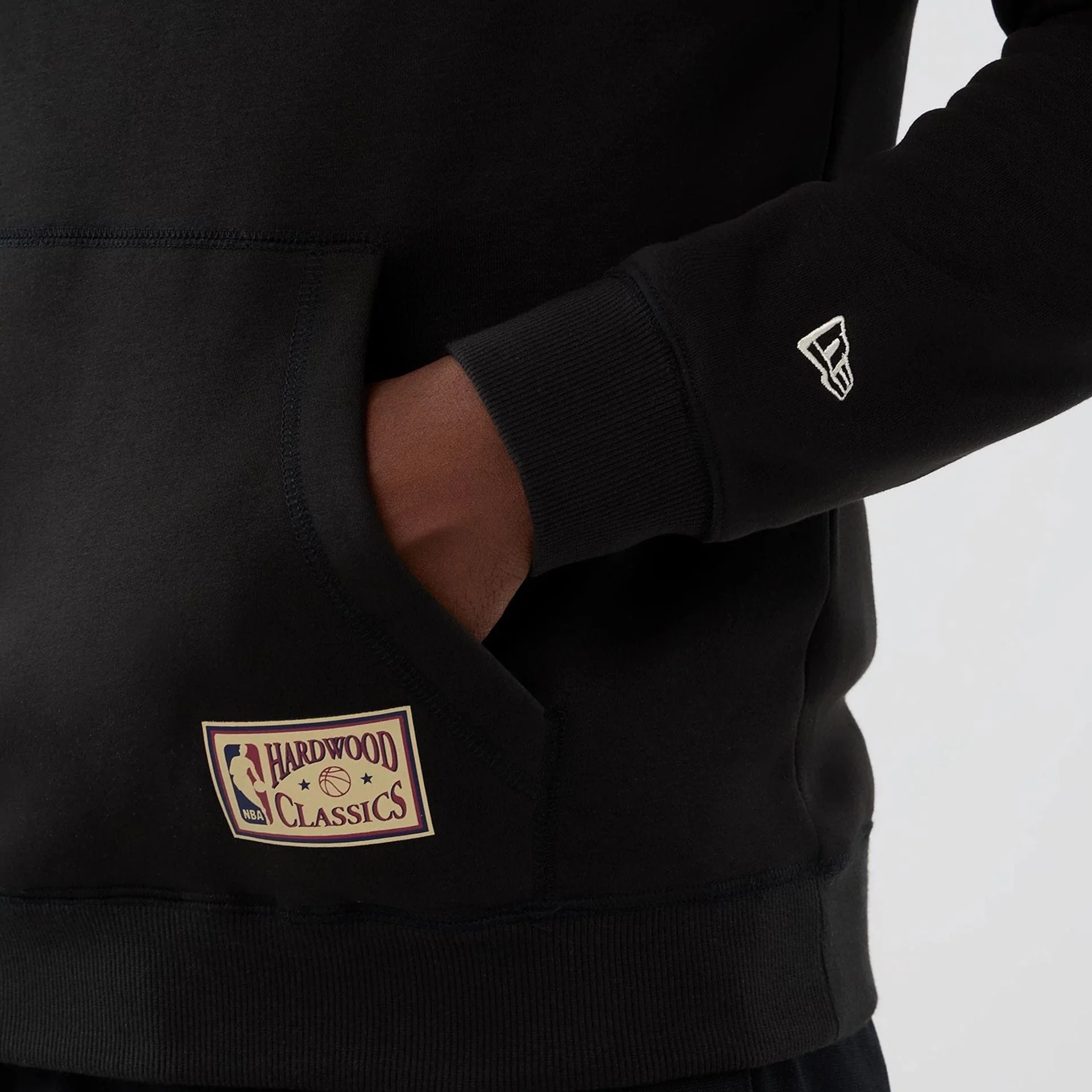 LA Lakers NBA Hardwood Classic Black Pullover Hoodie - Image 4