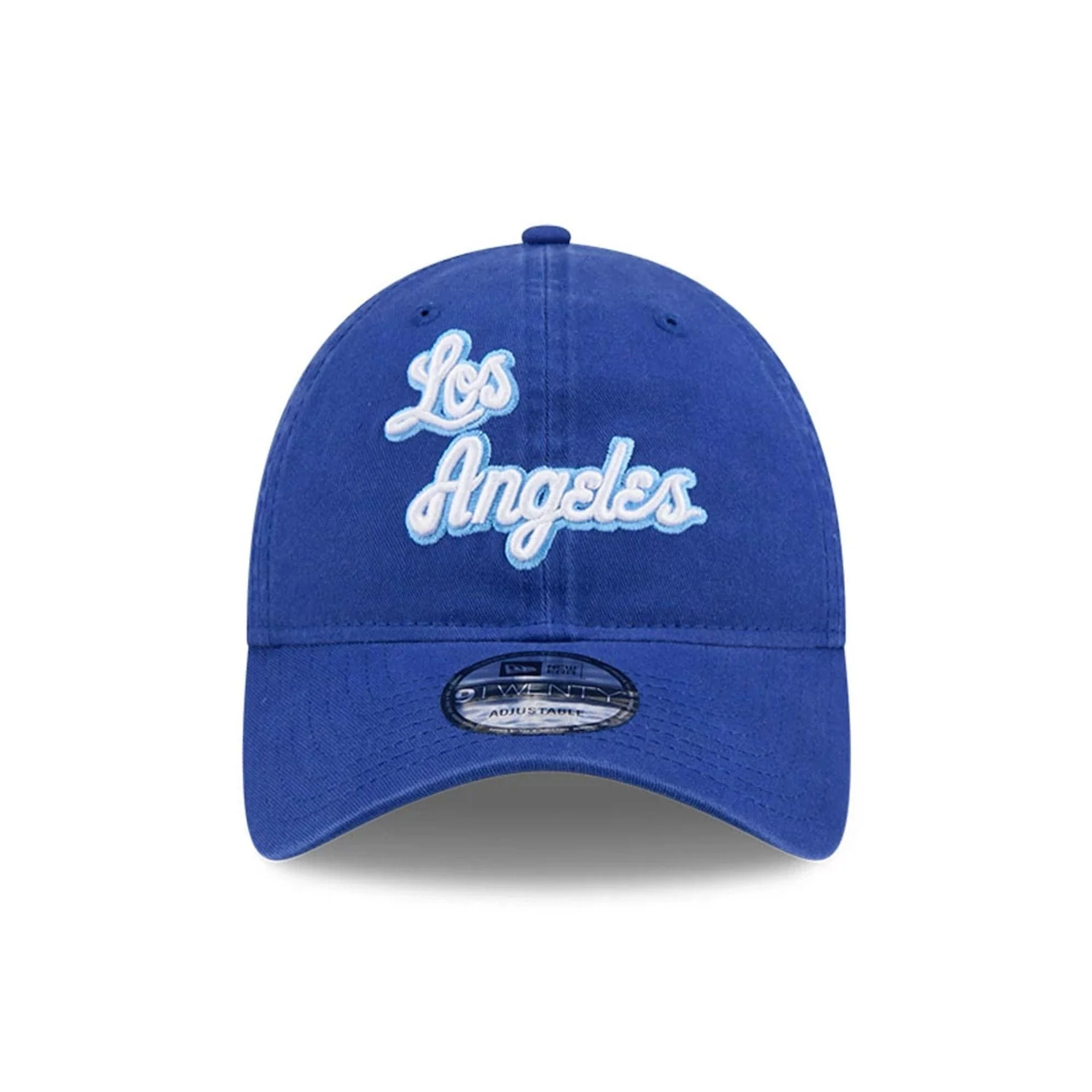 LA Lakers NBA Hardwood Classic Blue 9TWENTY Adjustable Cap - Image 2