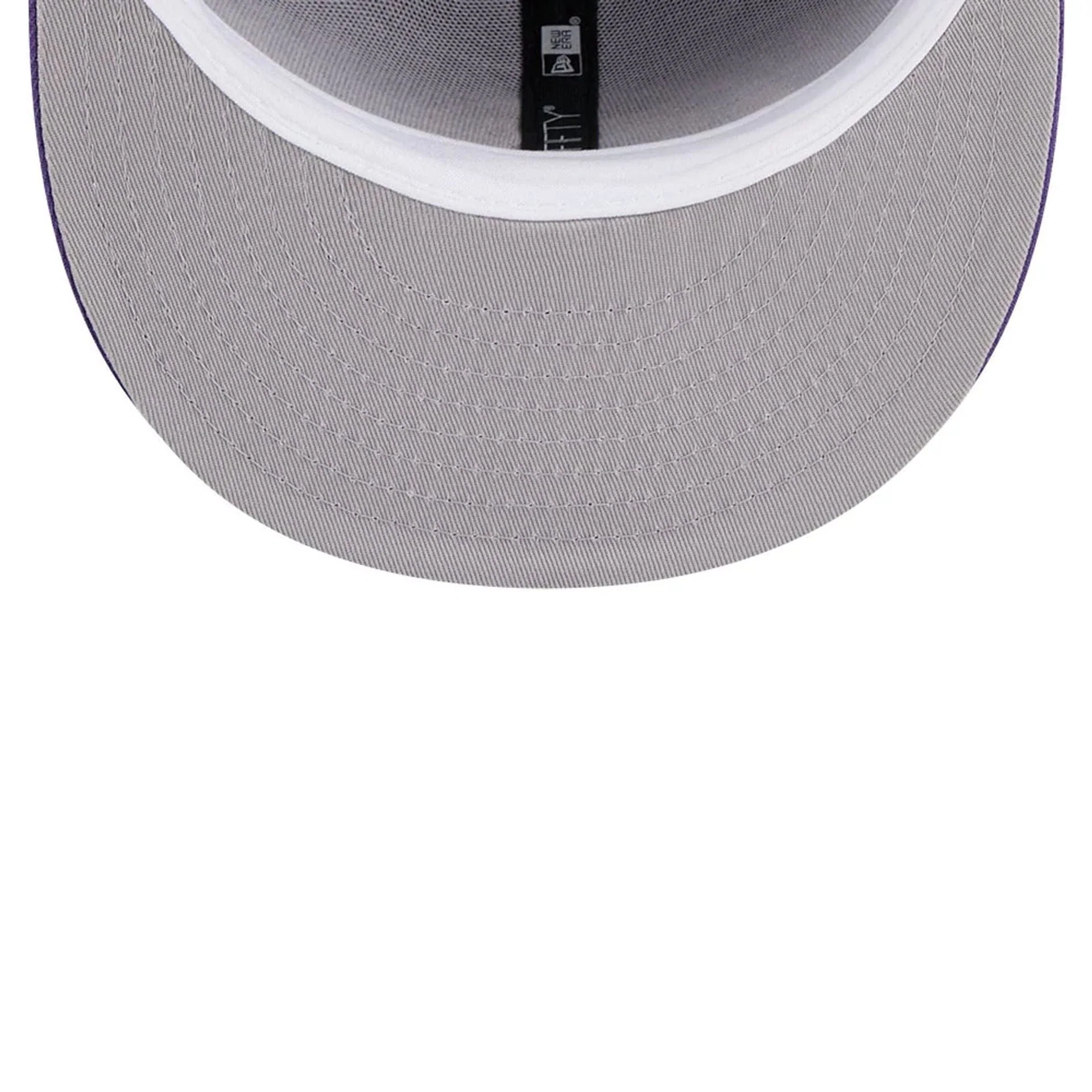 LA Lakers NBA Hardwood Classic Purple 59FIFTY Fitted Cap - Image 2