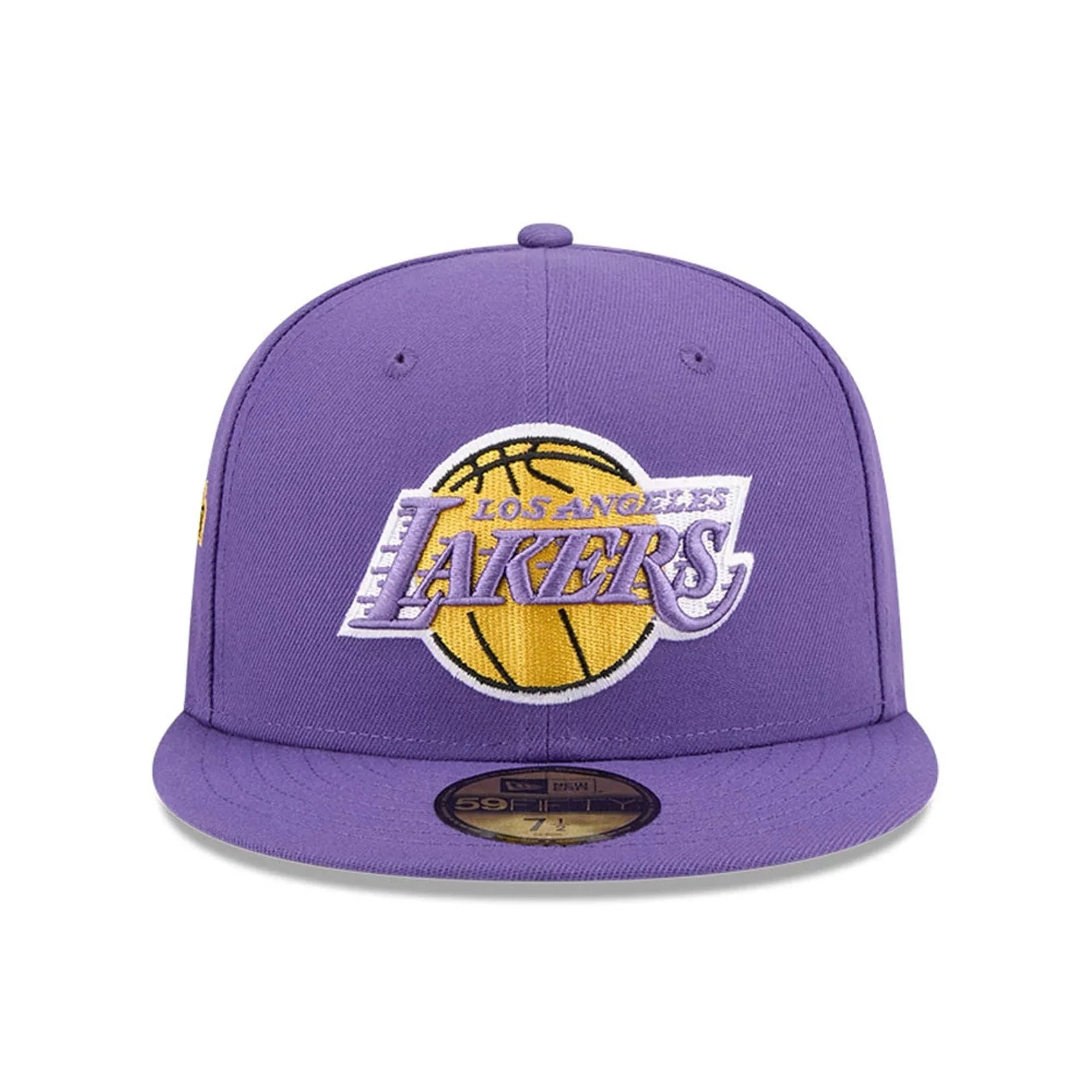 LA Lakers NBA Hardwood Classic Purple 59FIFTY Fitted Cap - Image 3