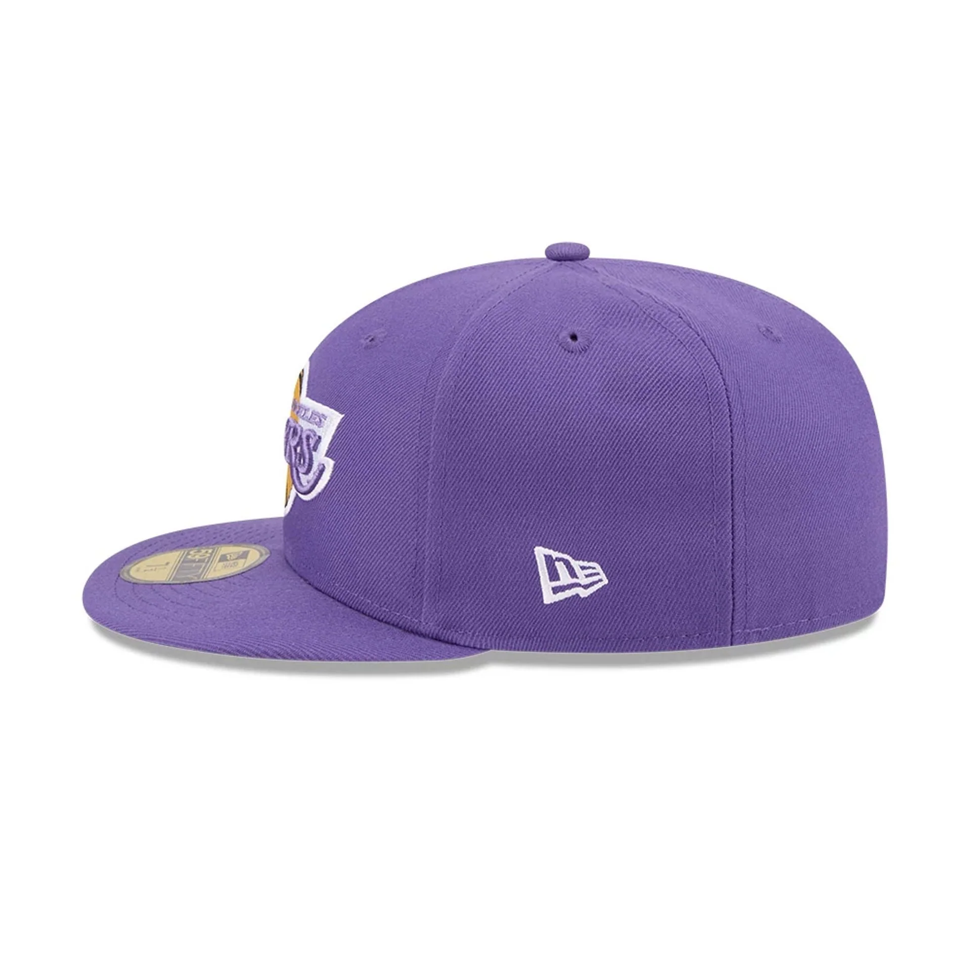 LA Lakers NBA Hardwood Classic Purple 59FIFTY Fitted Cap - Image 7