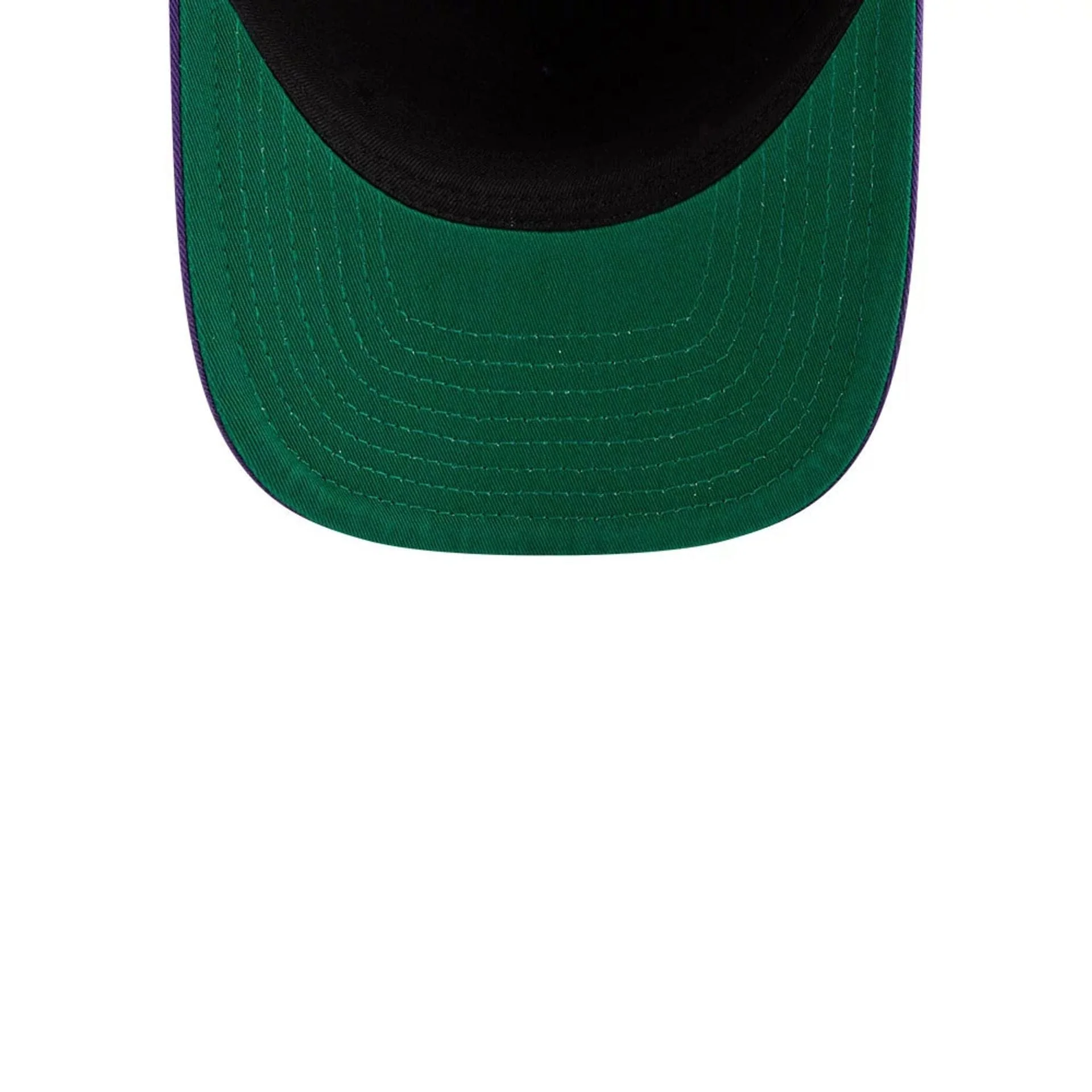 LA Lakers NBA Historic Purple 9FIFTY A-Frame Snapback Adjustable Cap - Image 2