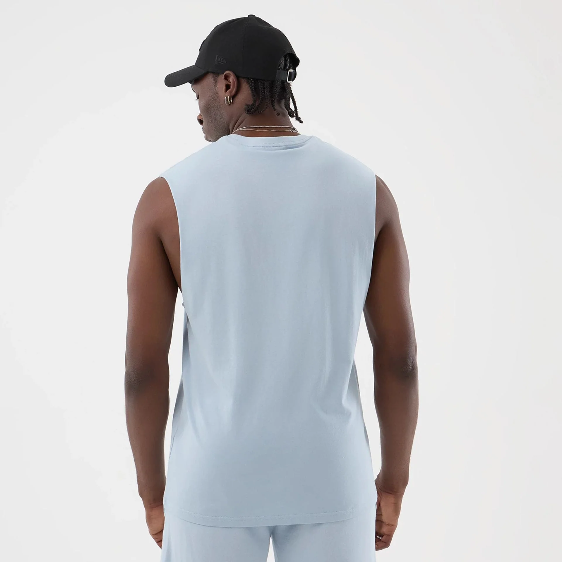 LA Lakers NBA League Essential Pastel Blue Vest - Image 2