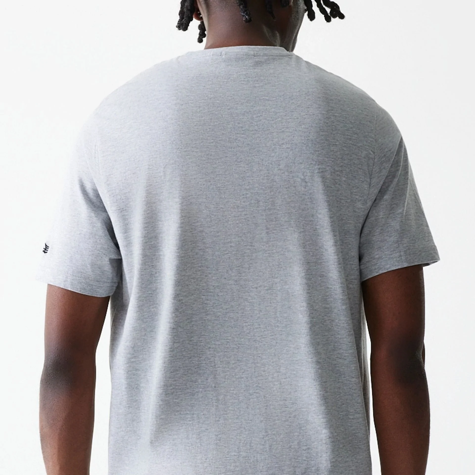 LA Lakers NBA Logo Grey T-Shirt - Image 7