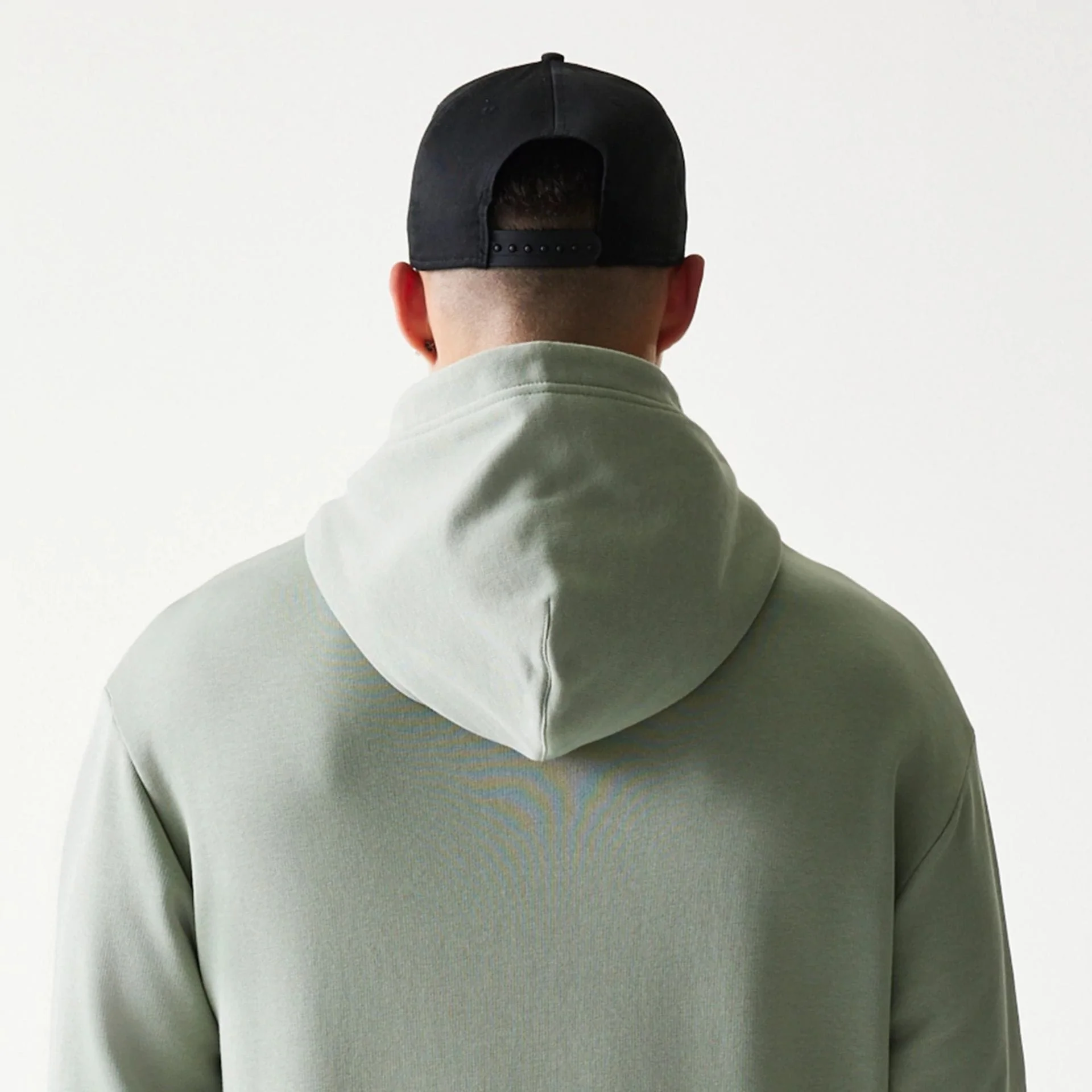 LA Lakers NBA Pastel Green Oversized Pullover Hoodie - Image 7