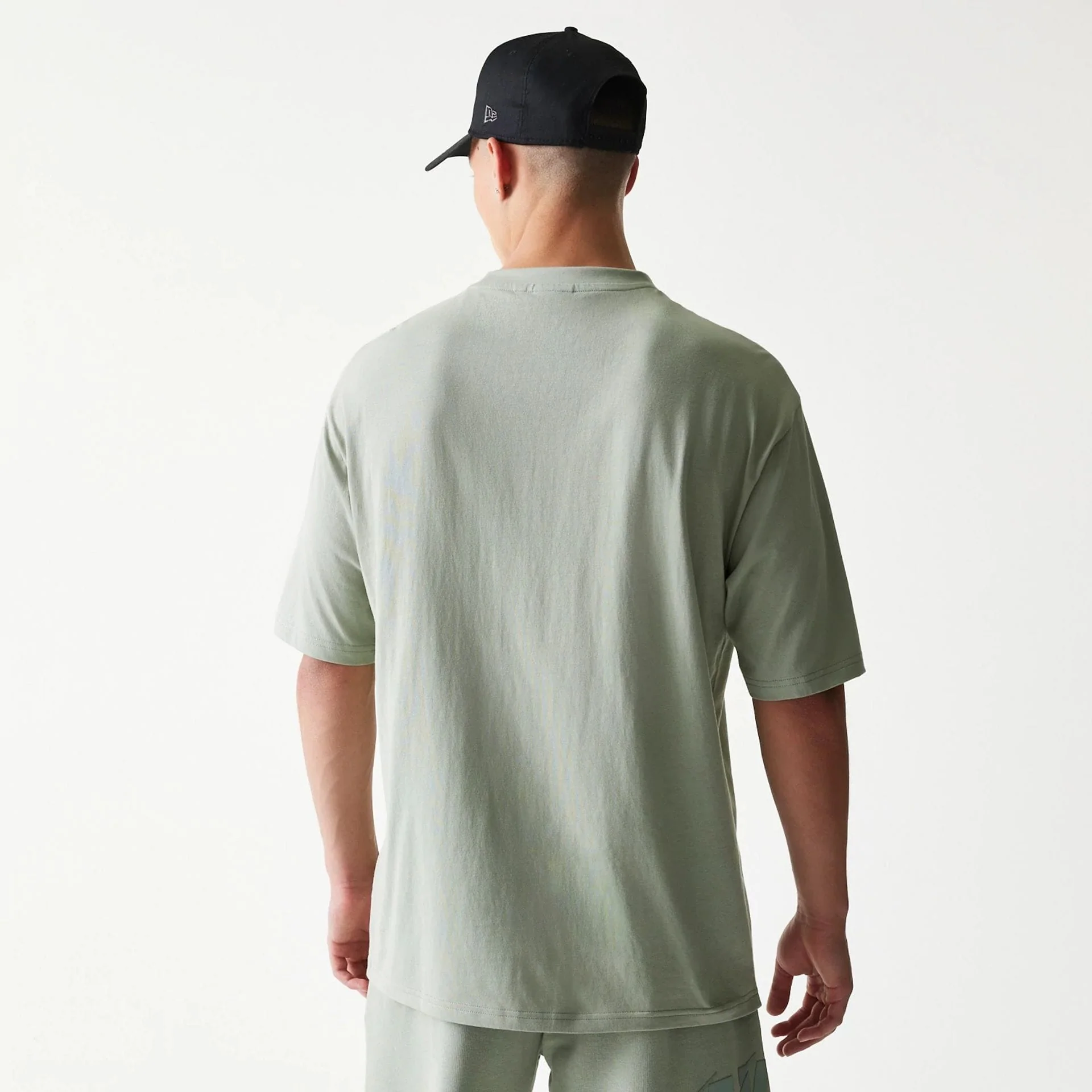 LA Lakers NBA Pastel Green Oversized T-Shirt - Image 2