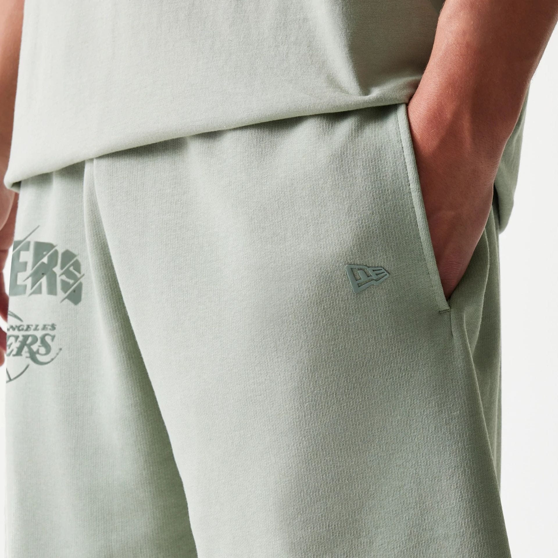 LA Lakers NBA Pastel Green Shorts - Image 6
