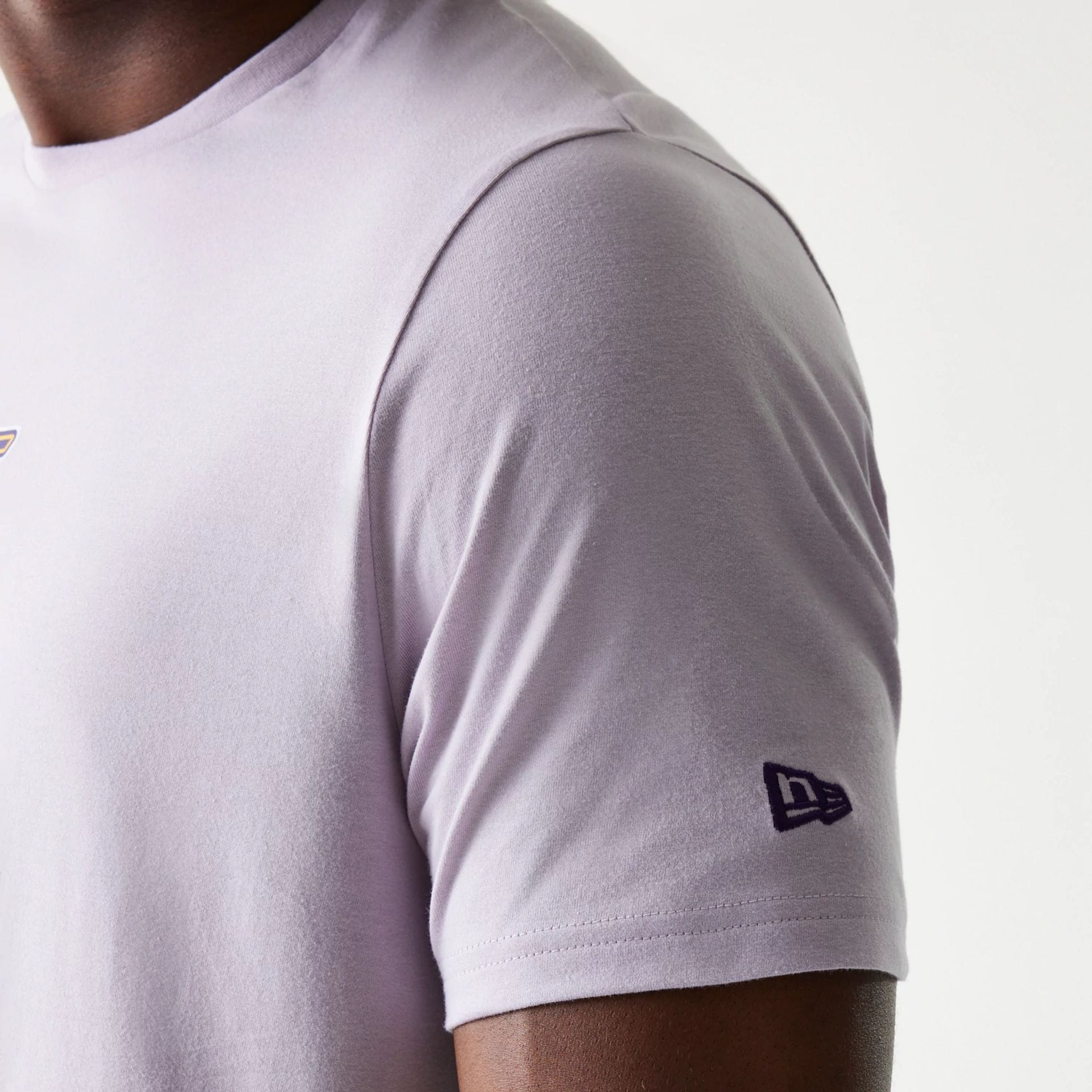 LA Lakers NBA Pastel Purple T-Shirt - Image 5