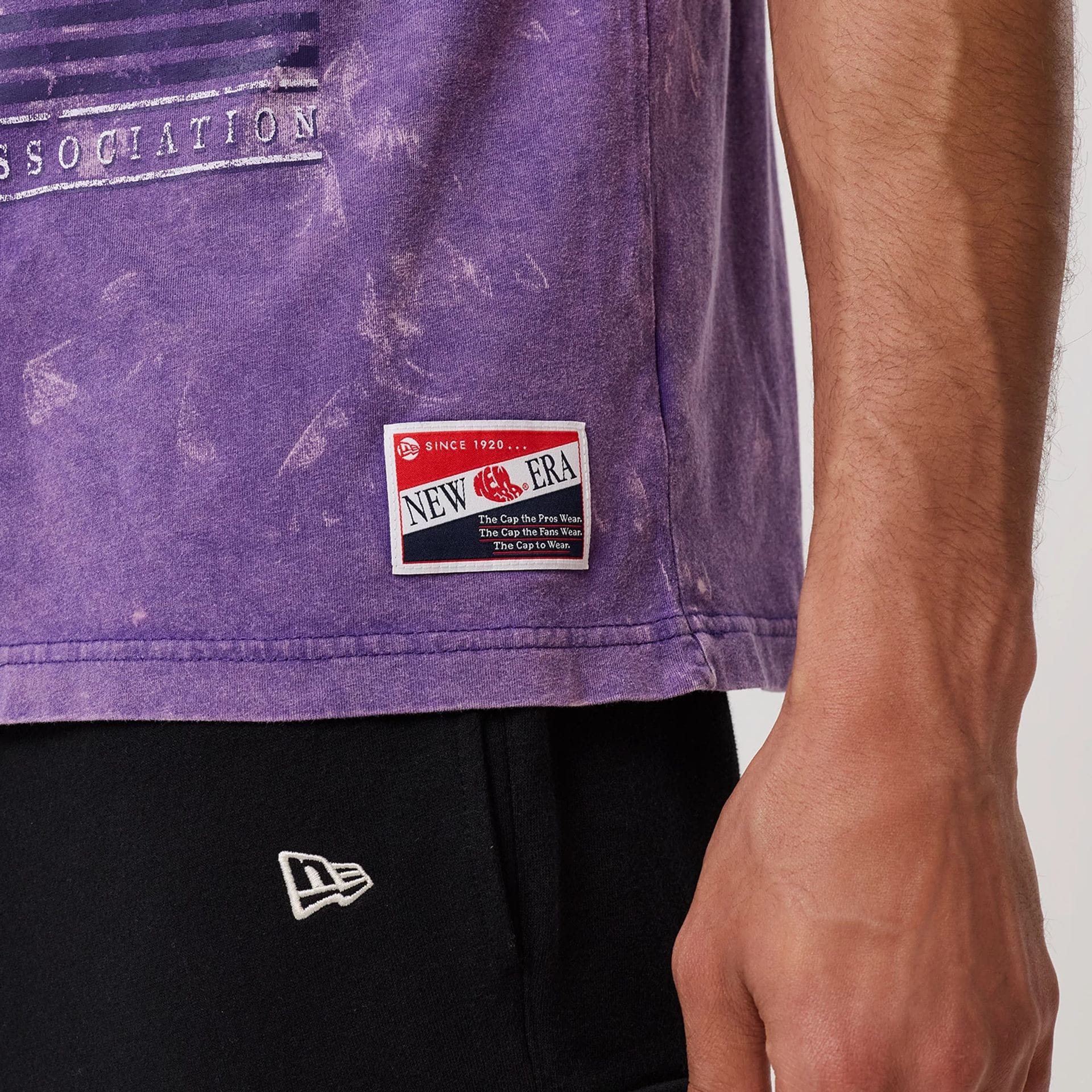LA Lakers NBA Purple T-Shirt - Image 3
