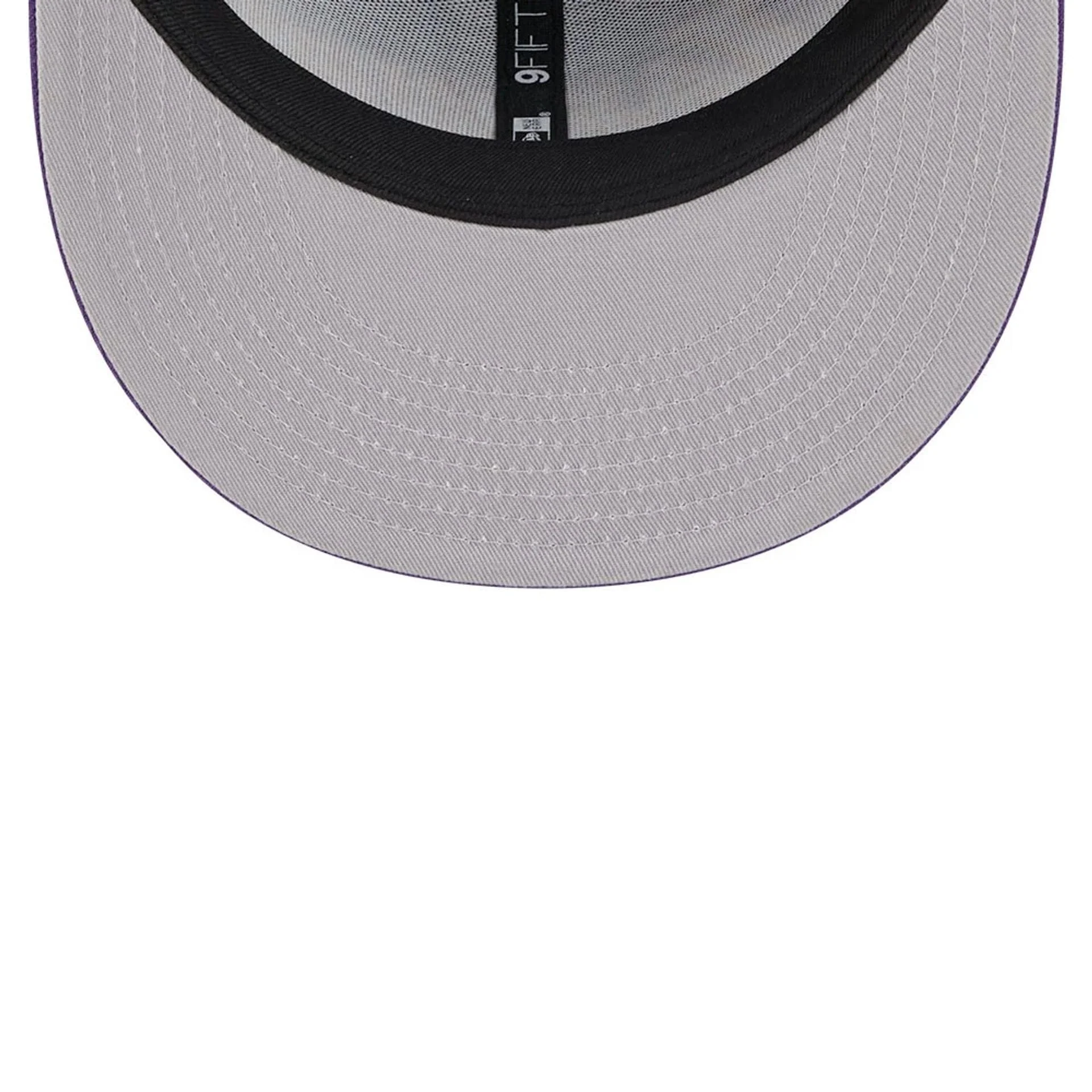 LA Lakers NBA Statement Purple 9FIFTY Snapback Adjustable Cap - Image 2
