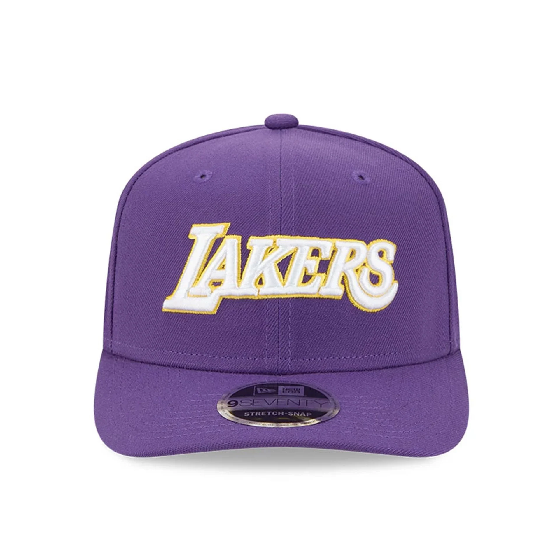 LA Lakers NBA Statement Purple 9SEVENTY Stretch Snap Adjustable Cap - Image 3