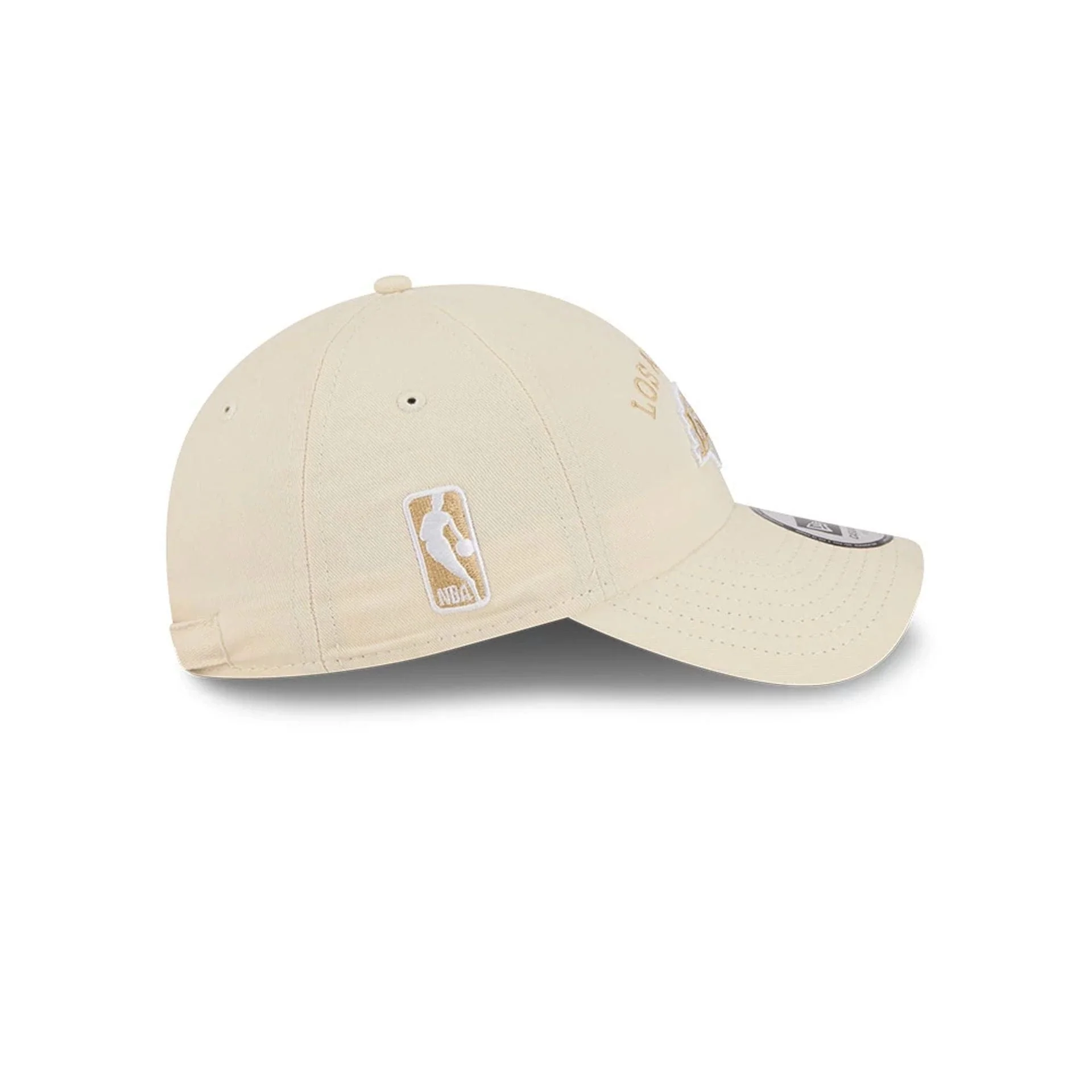 LA Lakers NBA Team Logo White Casual Classic Adjustable Cap - Image 6