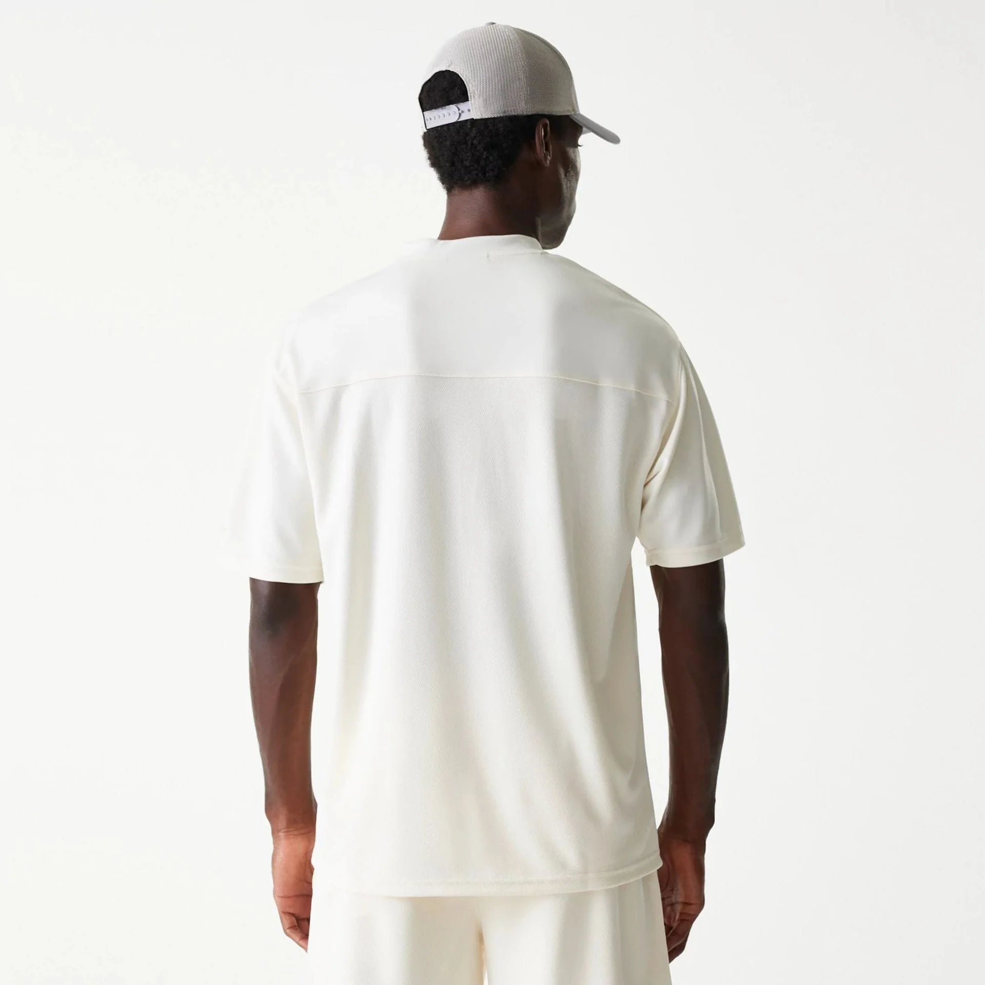 LA Lakers NBA Tonal Open White Mesh Jersey - Image 2