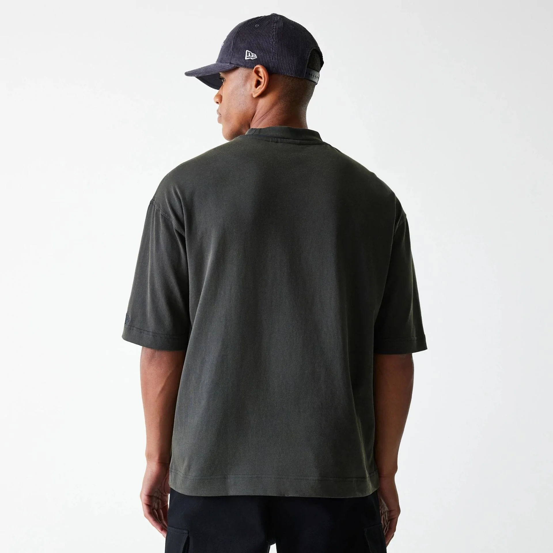 LA Lakers NBA Washed Graphic Grey T-Shirt - Image 2