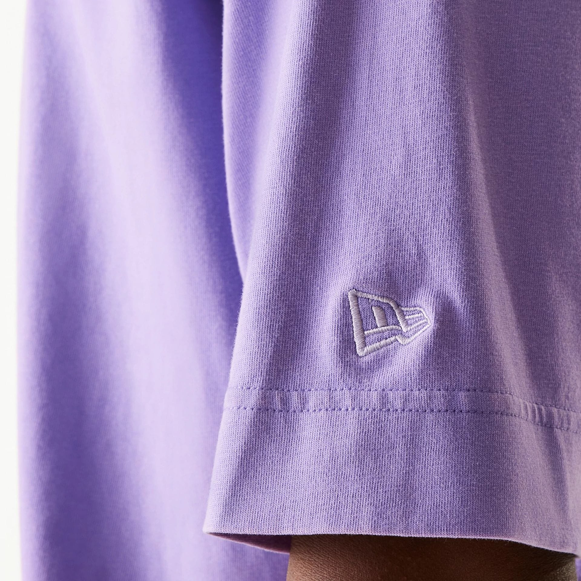 LA Lakers NBA Washed Purple Box T-Shirt - Image 7