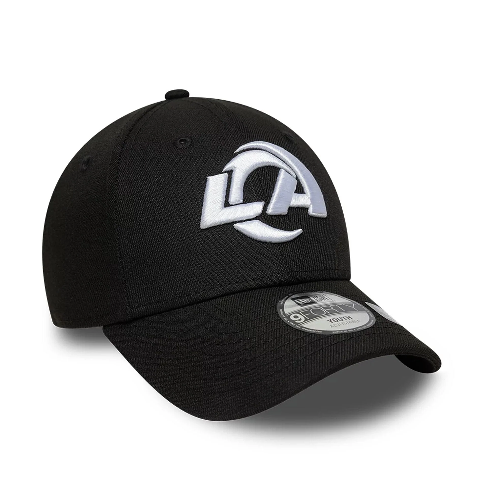 LA Rams NFL Black 9FORTY Adjustable Cap - Image 3