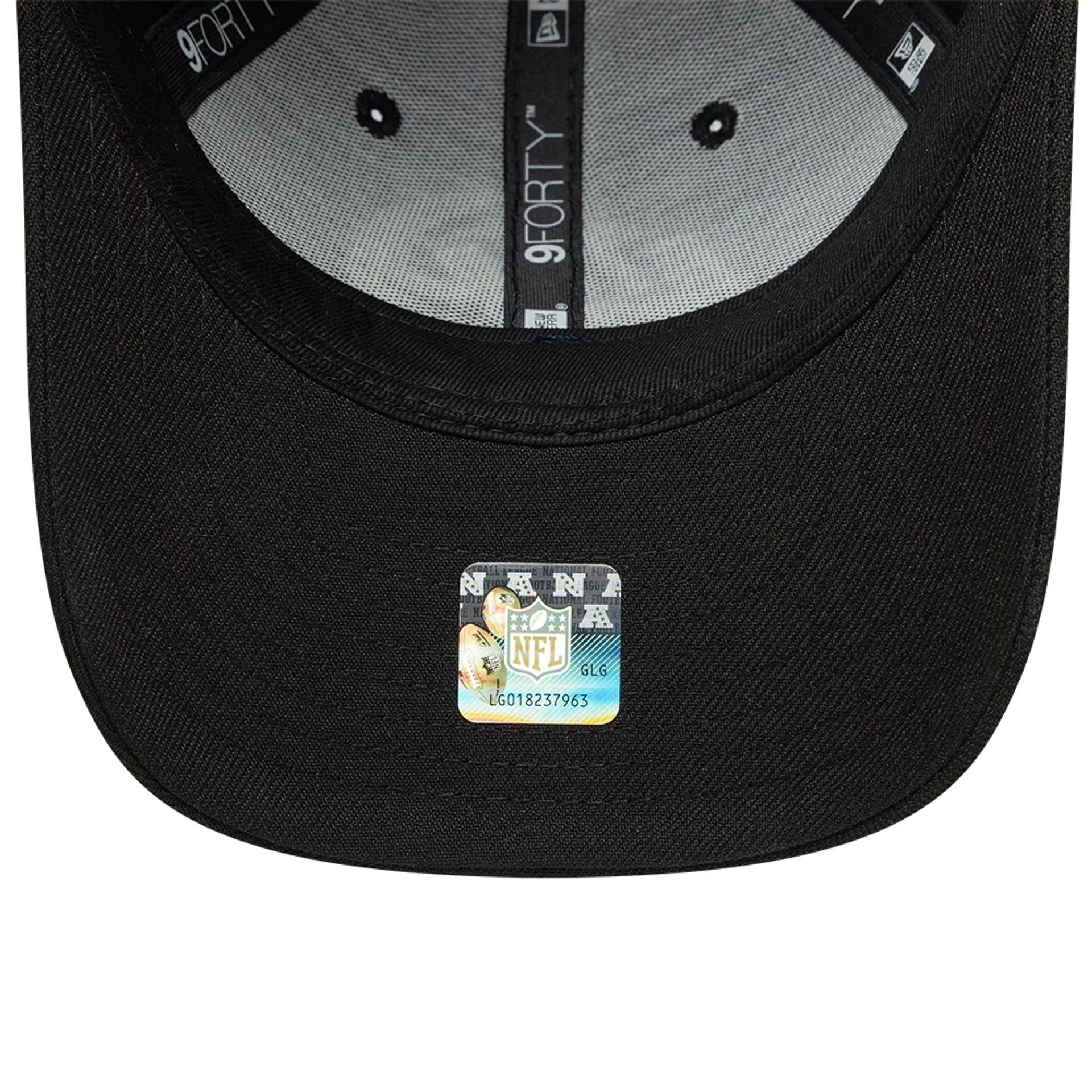 LA Rams NFL Black 9FORTY Adjustable Cap - Image 7
