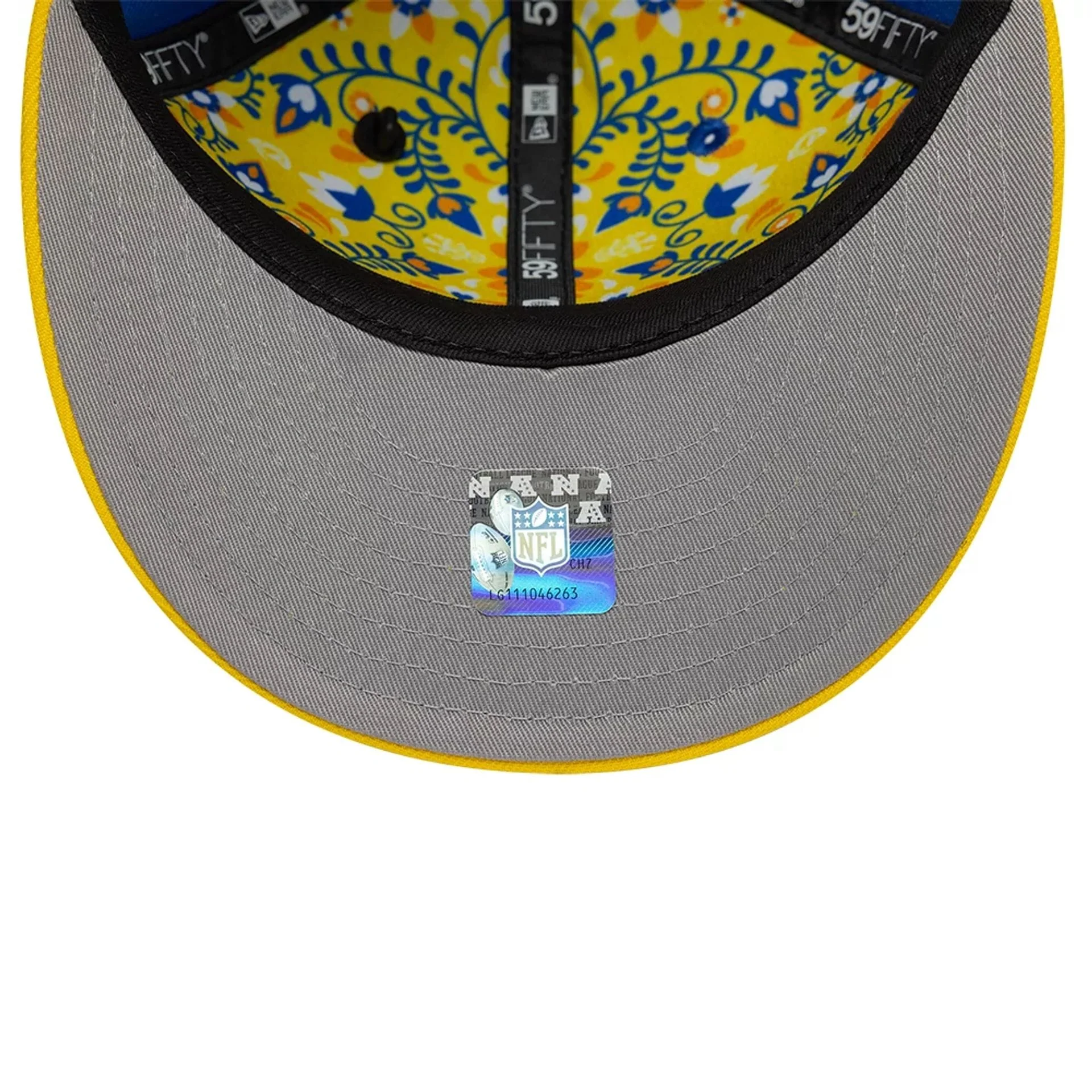LA Rams NFL Draft 2026 Bright Blue 59FIFTY Fitted Cap - Image 8