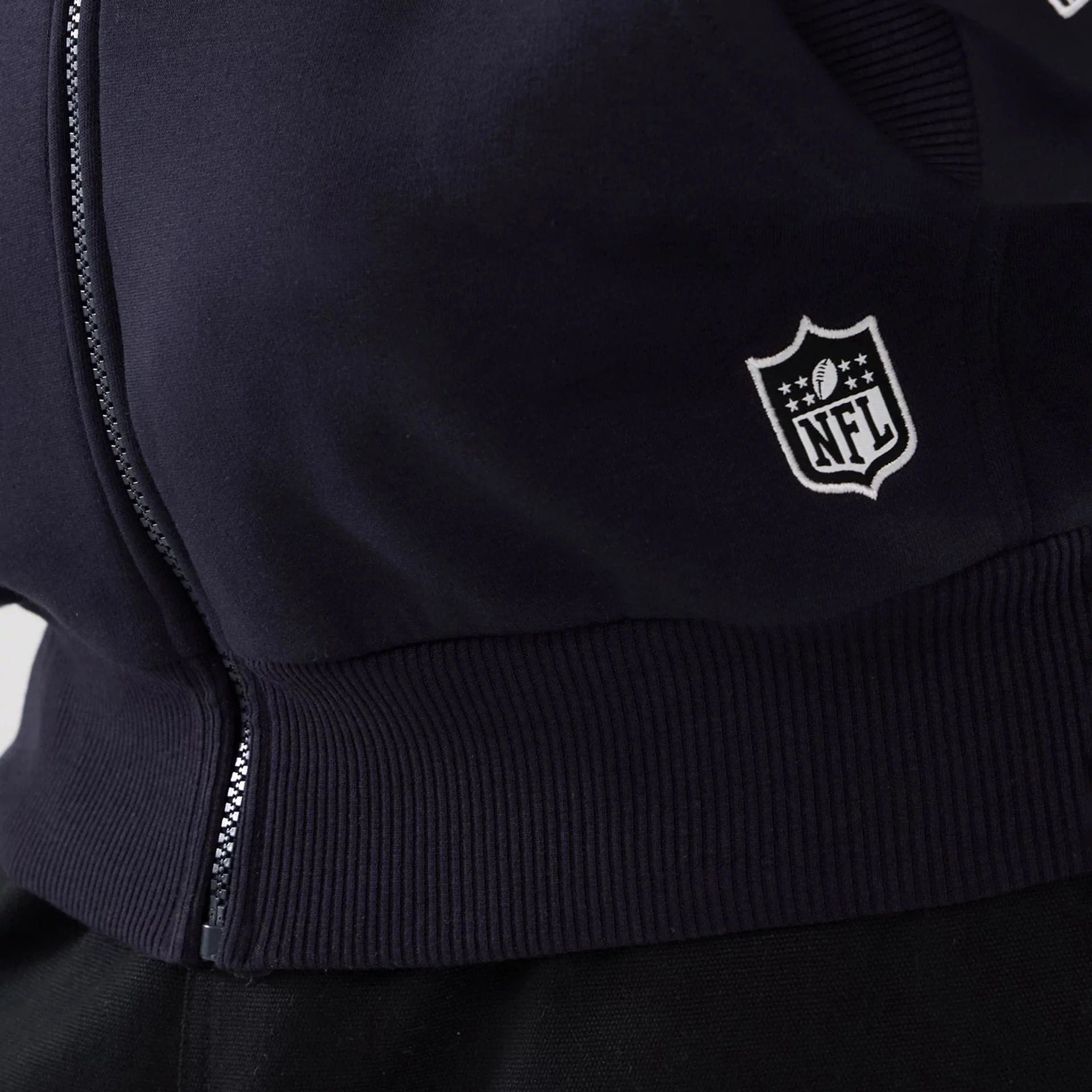 LA Rams NFL International Series Games 2025 Navy Premium Pullover Hoodie - Image 4