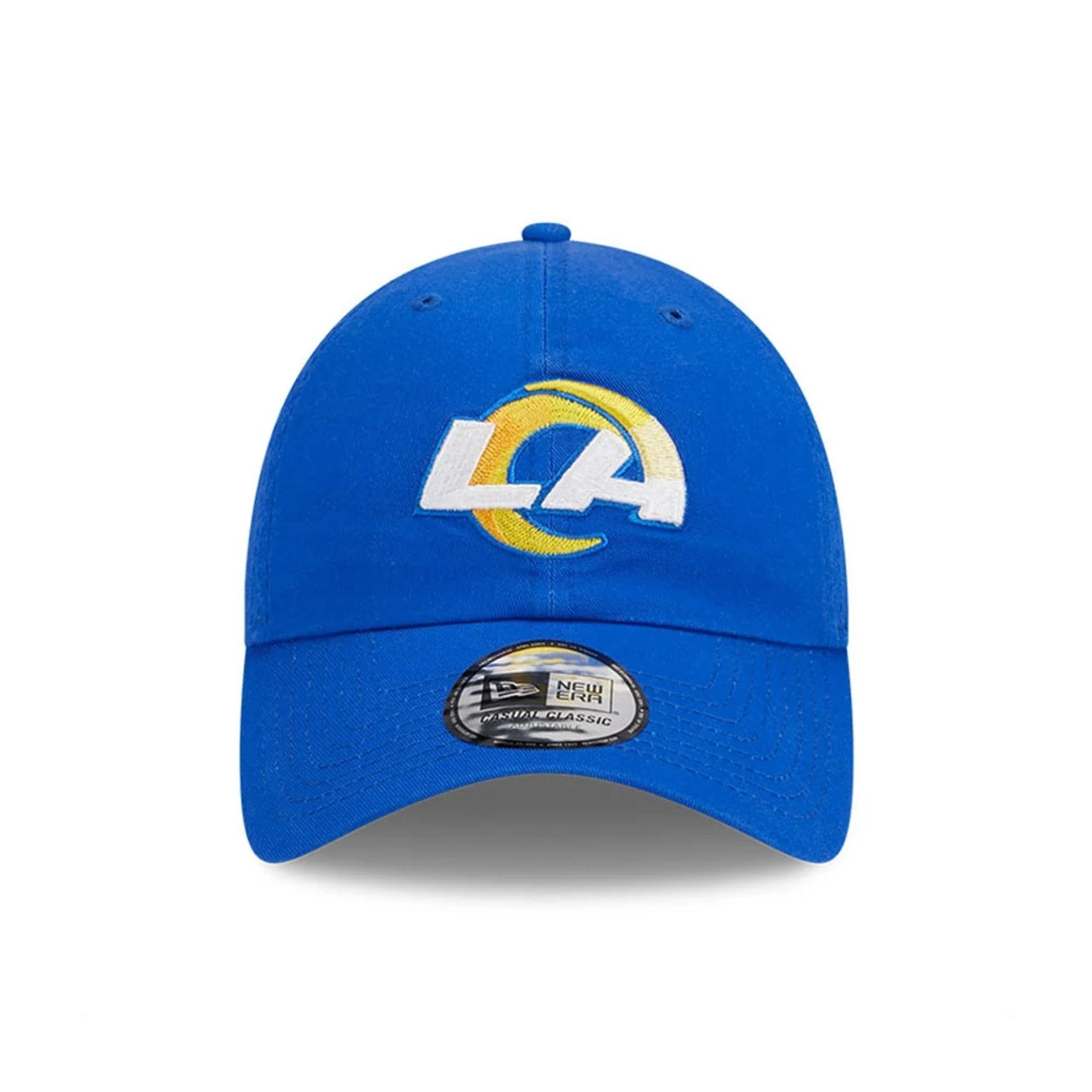 LA Rams NFL X Bad Bunny Bright Blue Casual Classic Adjustable Cap - Image 2